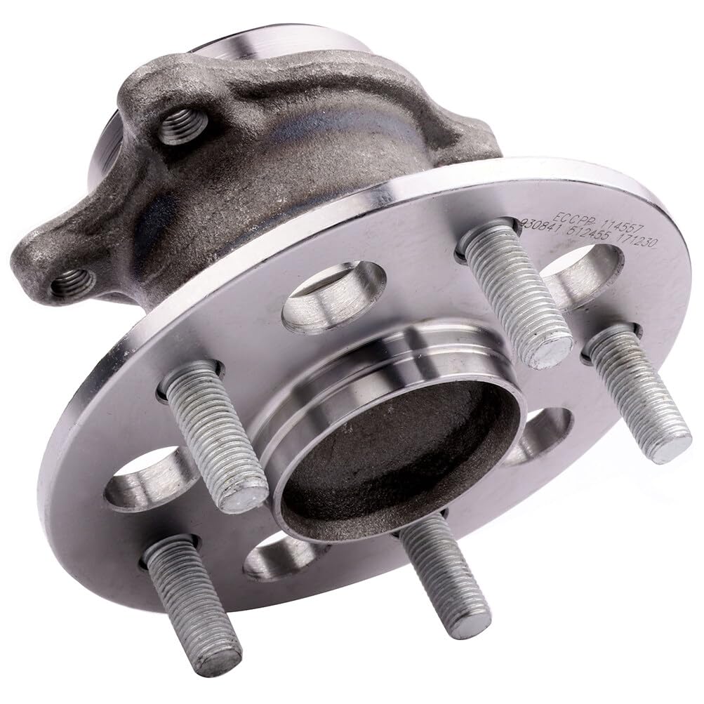 ECCPP Wheel Hub and Bearing Assembly Right Rear 512455 fit for Toyota Avalon 2013-2018,for Toyota Camry 2012-2017 5 Lugs Wheel B