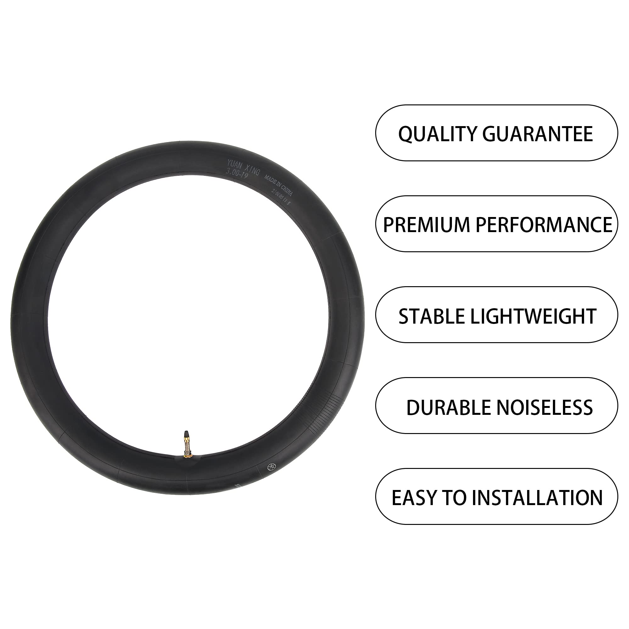 2.75/3.00-19 70/100-19 Inner Tube For Crf Klx Ttr 100F 125Fb 150F 450R Kx 100 250 500 250F 450F Pit Motorcycle Off Road Dirt Bikes, Tr4 Straight Valve Stem