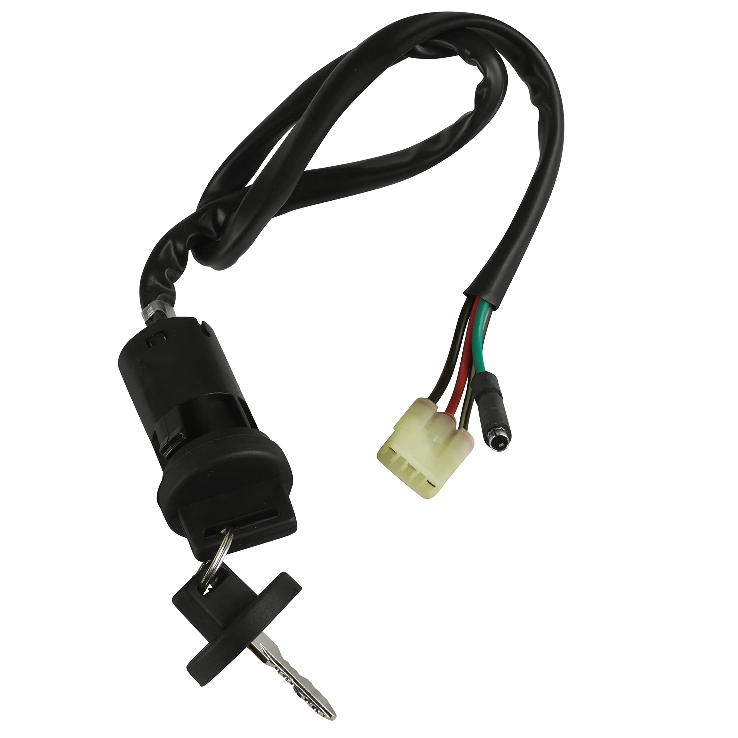 Caltric Ignition Key Switch Compatible with Honda 250 Trx250Te Trx250Tm Recon 250 2002-2009 2011 2012 2013 2014 2016-2021 Atv Ne