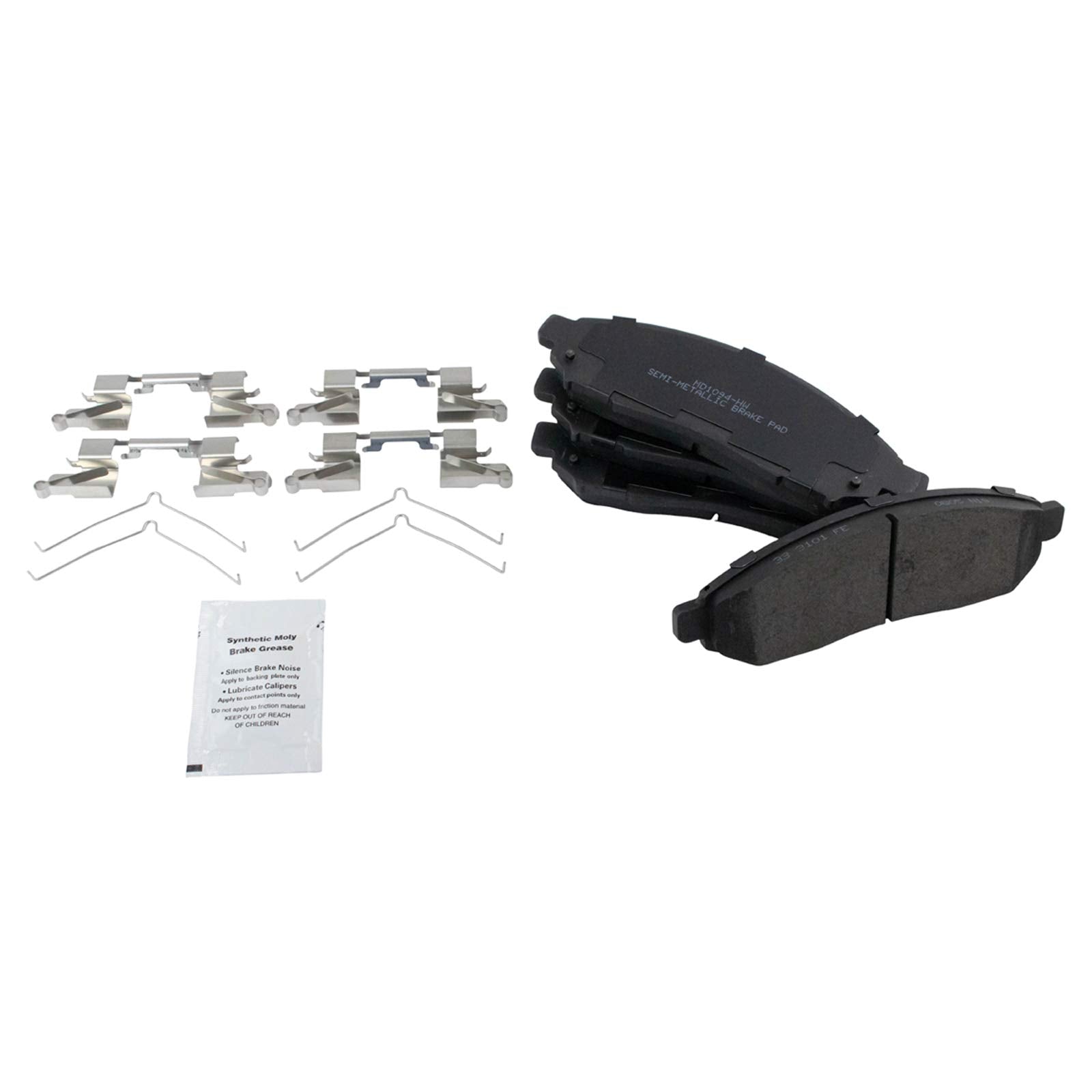 Trq Front Brake Pad & Rotor Kit Compatible With 2011-2014 Nissan Leaf 2013-2021 Nv200