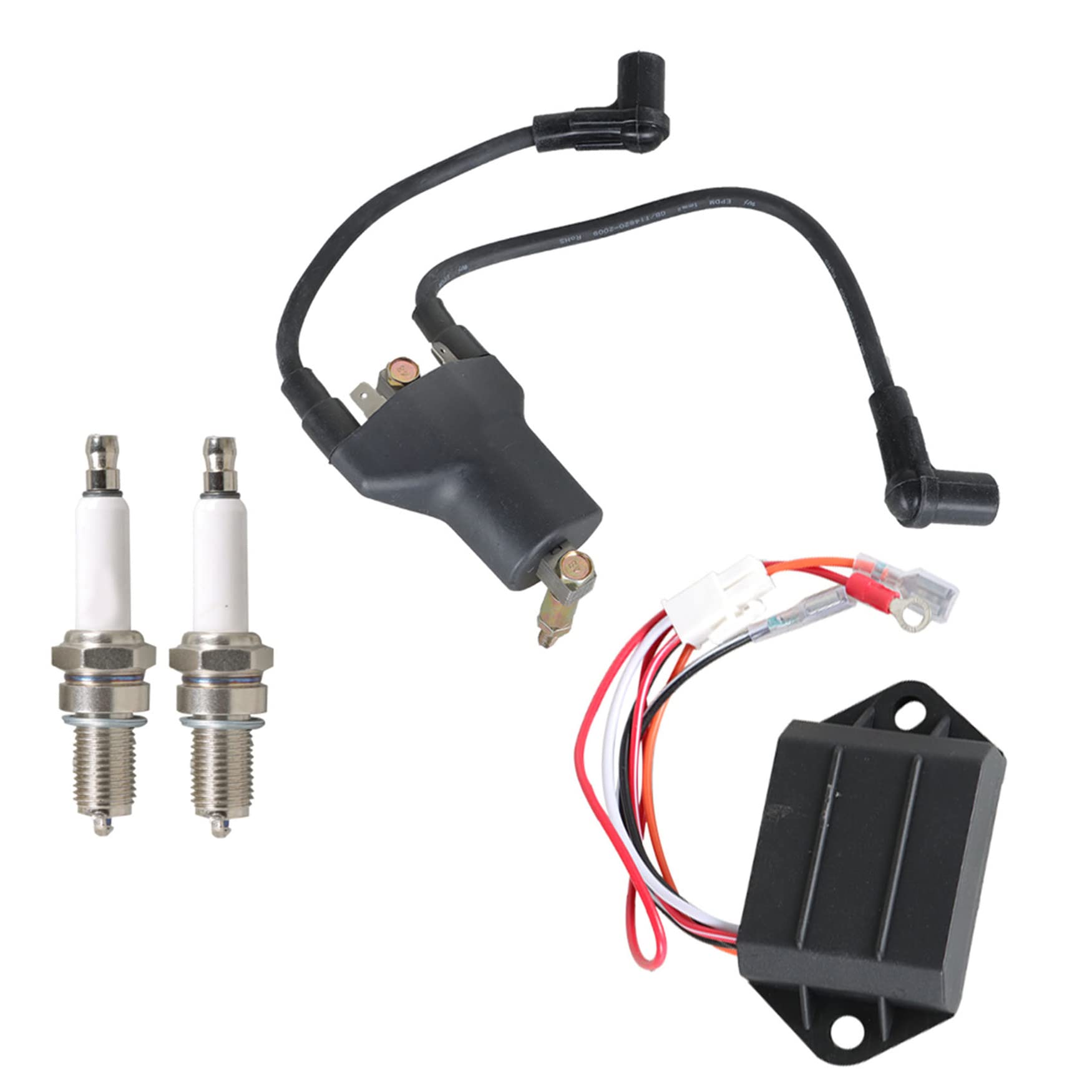 Ignition Coil AC CDI Ignitor Replacement for EZGO Gas 4 Cycle Golf Cart 1996-1998 72562-G01 26652-G01