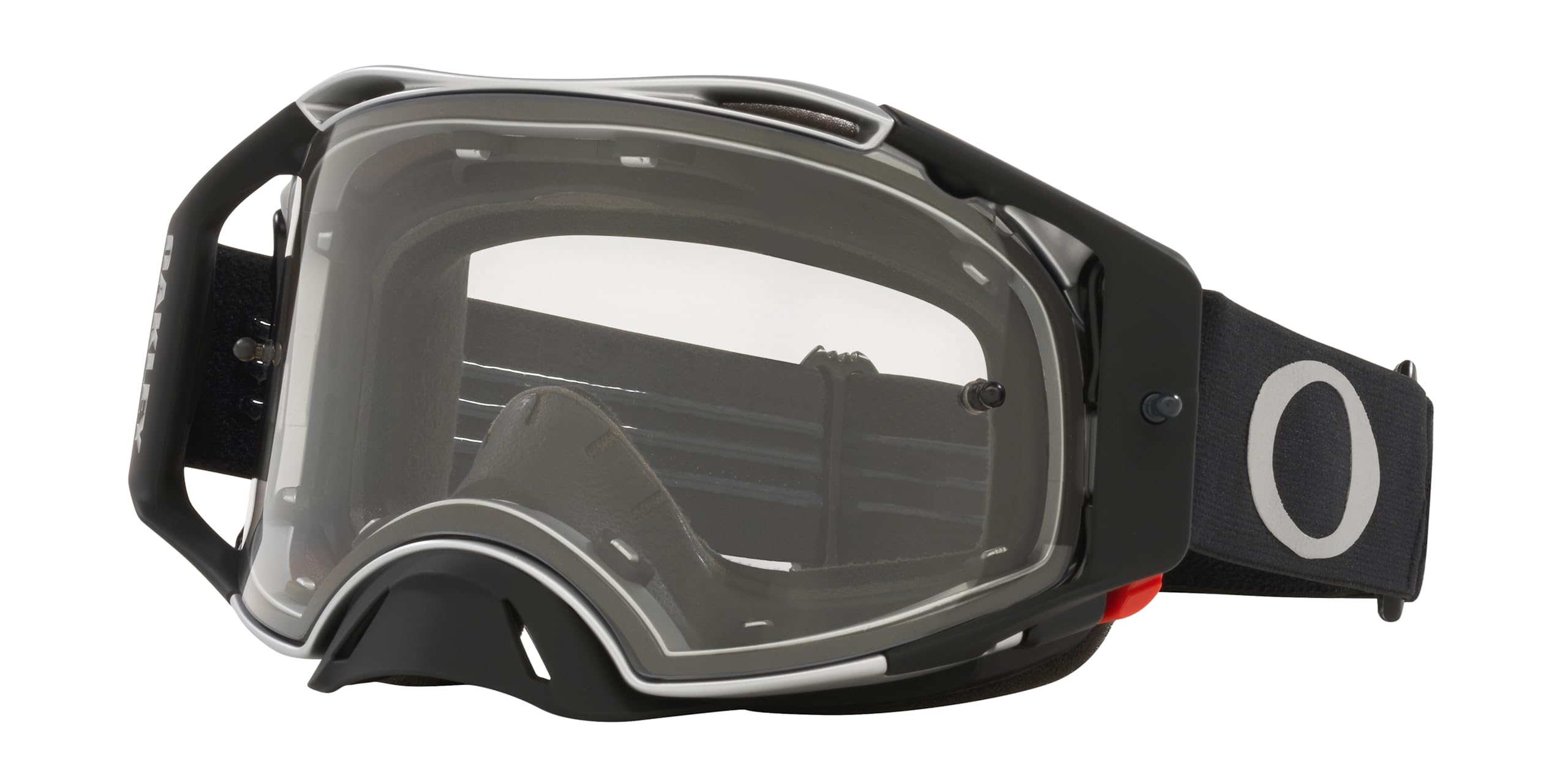 Oakley Airbrake MX Tuff Blocks Black Gunmetal w/Clear