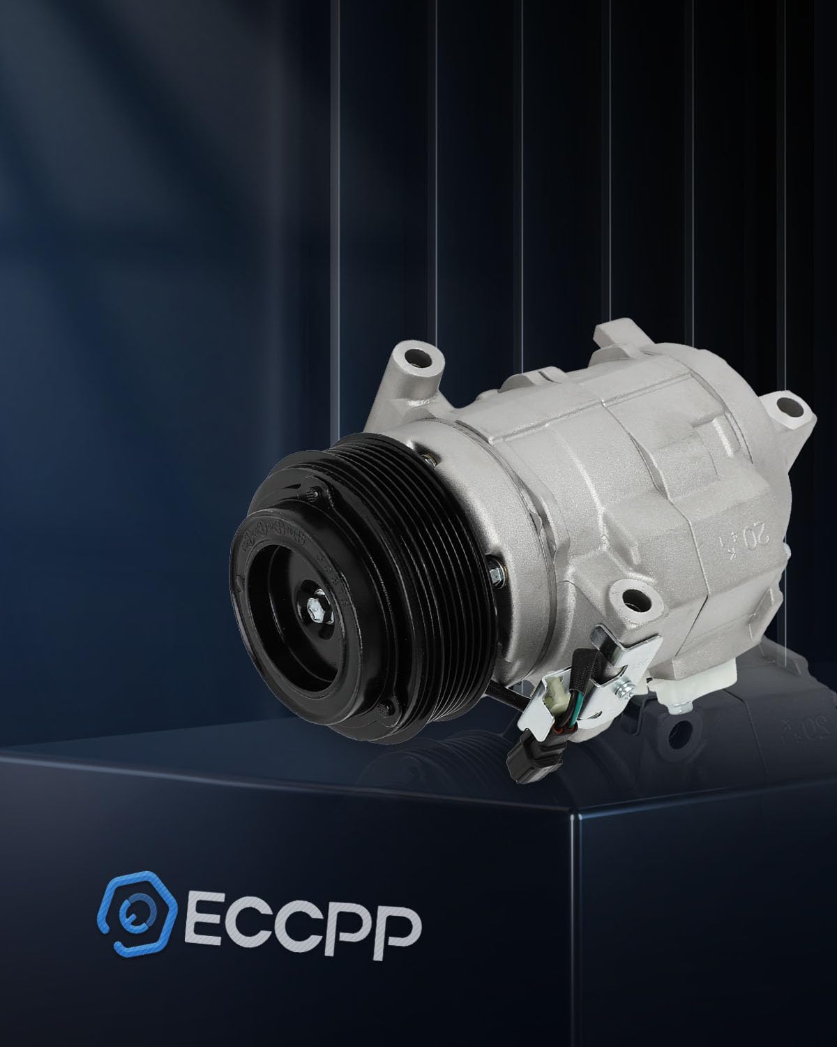 Eccpp A/C Compressor With Clutch 2007-2014 Fit For Ford Edge For Lincoln Mkx 3.5L Ac Compressor