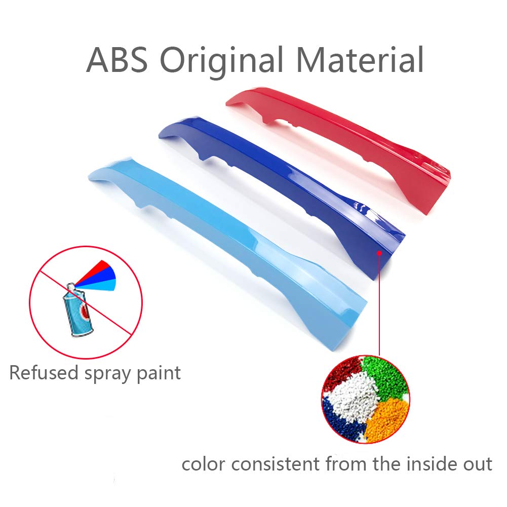 Lanyun X1 F48 Colored Grille Insert Stripes Trims For Bmw 2020 2021 2022 F48 X1 Lci Accessories Front Kidney Large Grilles 7-Bea