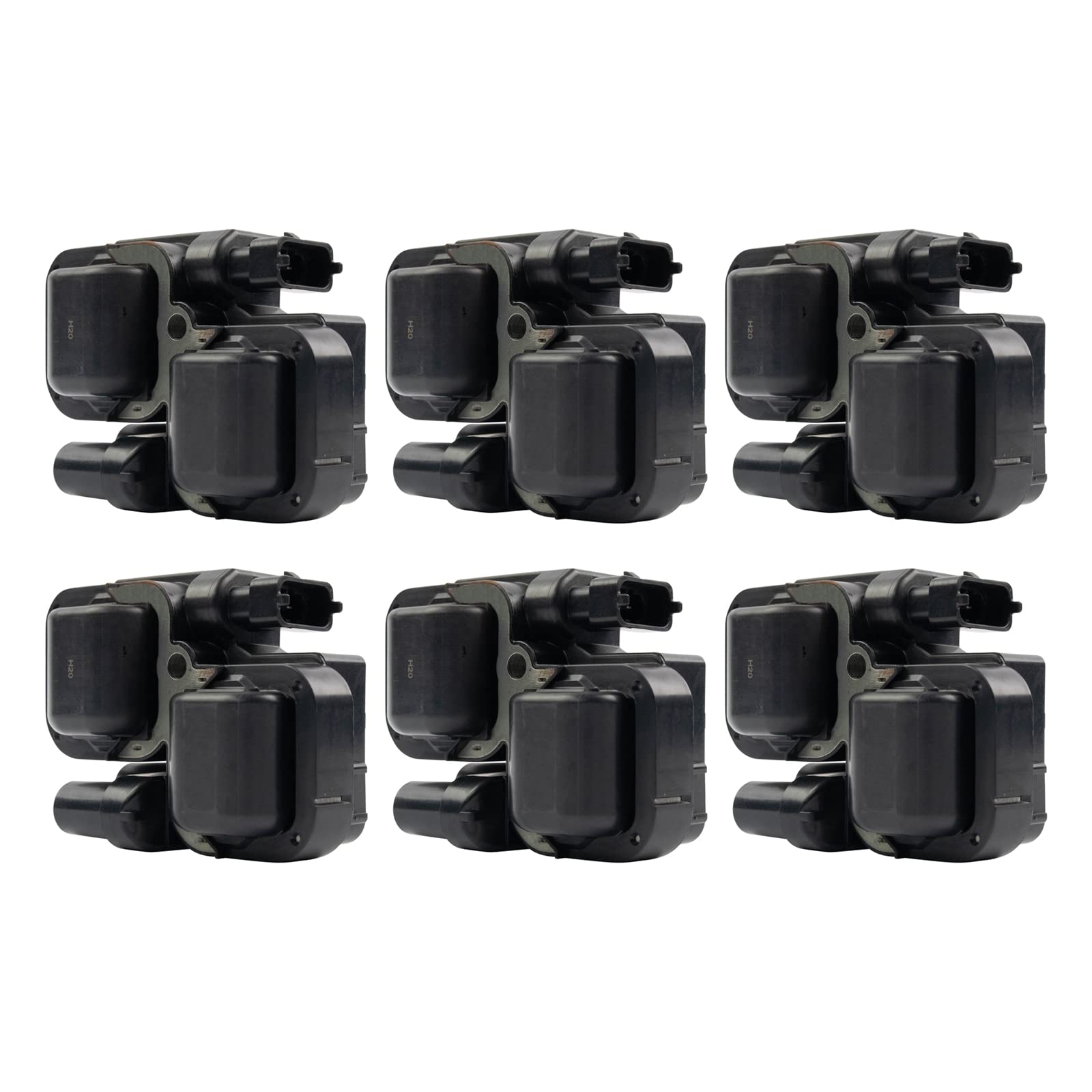 Trq Ignition Coil Set Compatible With 04-08 Chrysler 98-06 Mercedes-Benz
