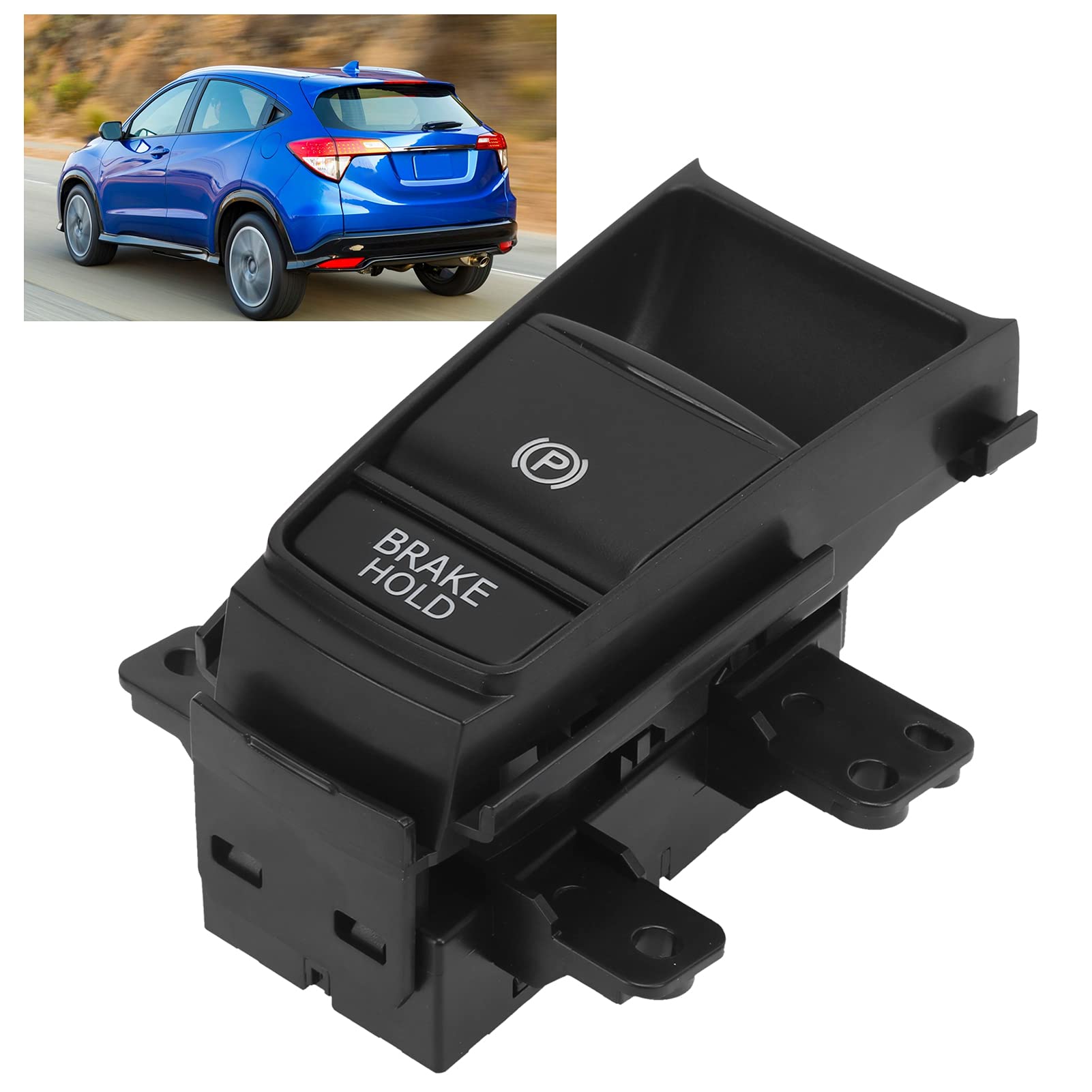 Electric Hand Brake Switch, 12Pin Electric Hand Brake Switch 35355-T7A-J01 Parking Button Compatible With Hrv Xrv Vezel