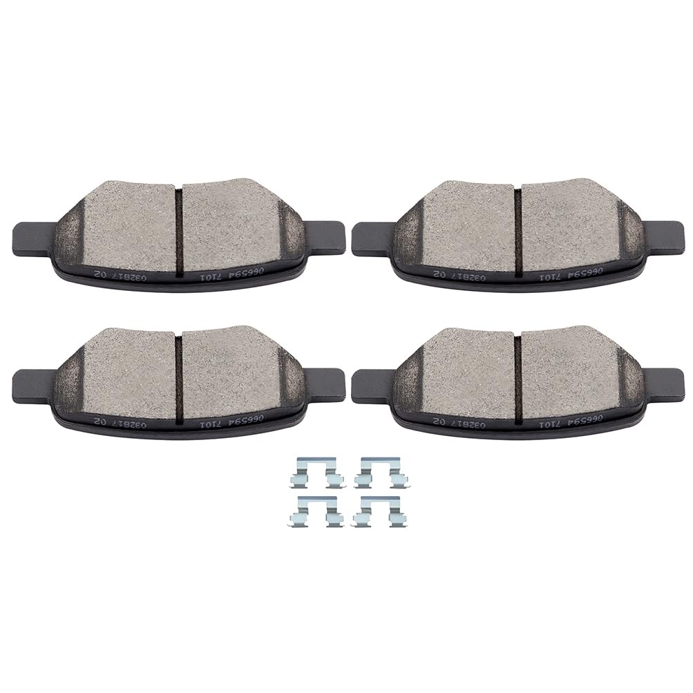 Scitoo D1033 Rear Ceramic Brake Pads Sets Fit For Chevy Cobalt/For Malibu/Hhr,For Pontiac G5 2007-2010,For Pontiac G6 2005-2010,