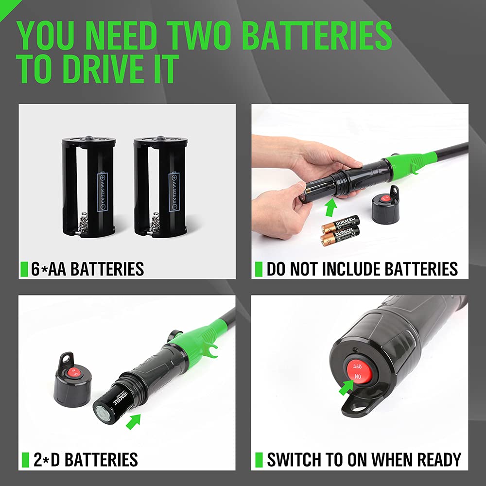 Swanlake Garden Tools Portable Power Battery Pump, Liquid Fuel/Water Transfer Pump,2.2 Gallons Per Min,