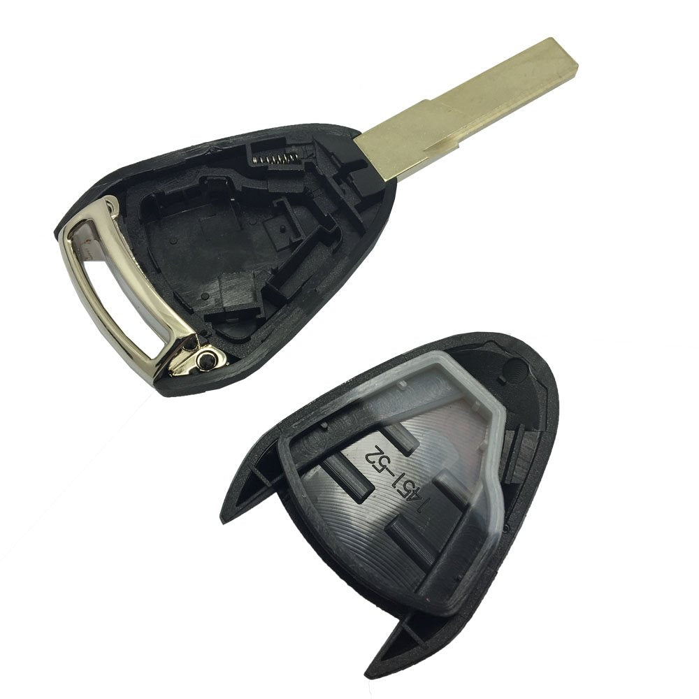 2 Buttons Replacement Key Fob Case Shell Fit For Porsche 911 Cayman Boxster Carrera Gt Keyless Remote Key Fob Cover