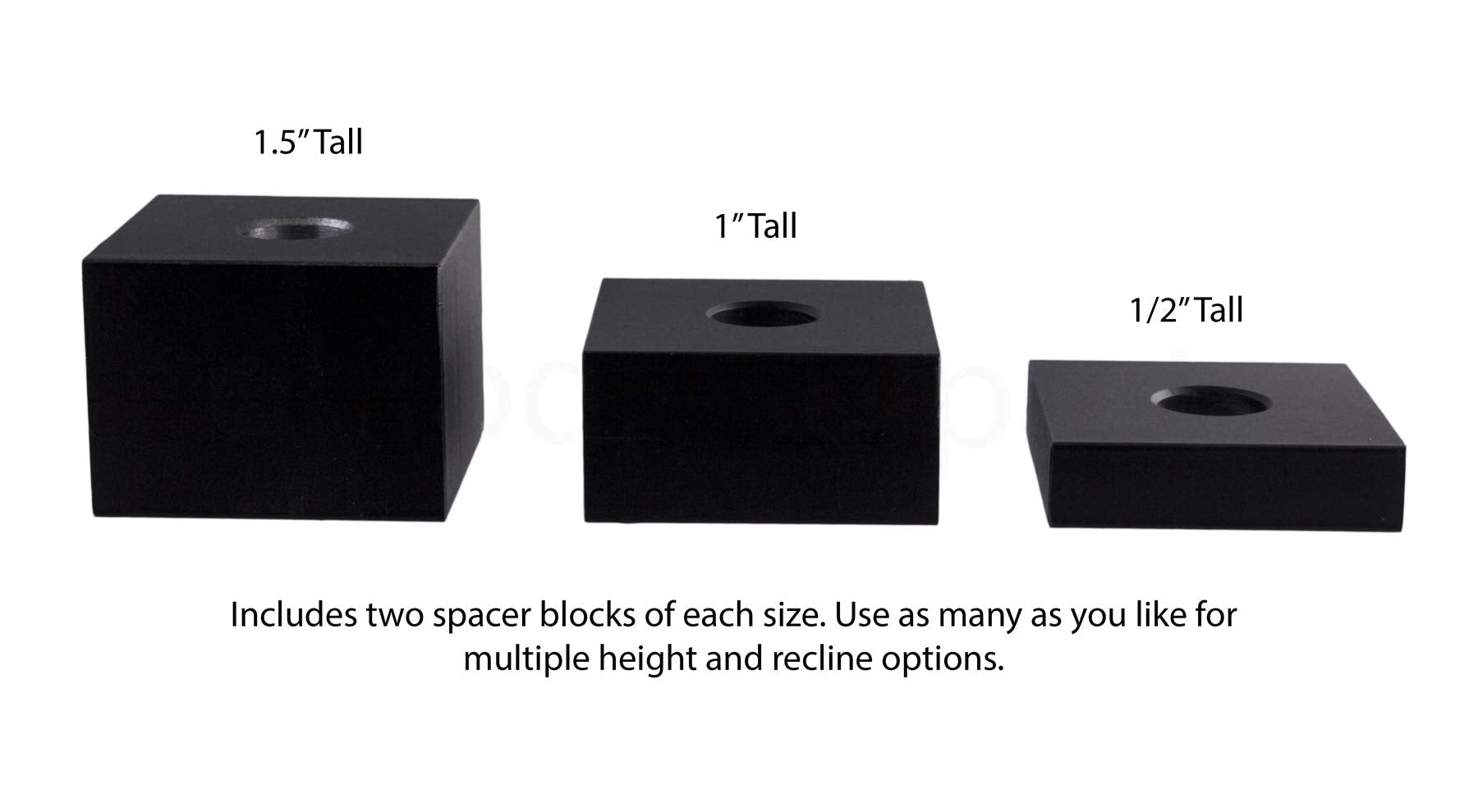 Ohio Diesel Parts Front Driver Seat Spacer Adjustable Lift Kit For Chevy Silverado/Gmc Sierra 1500, 2500, 3500 Trucks 2020+