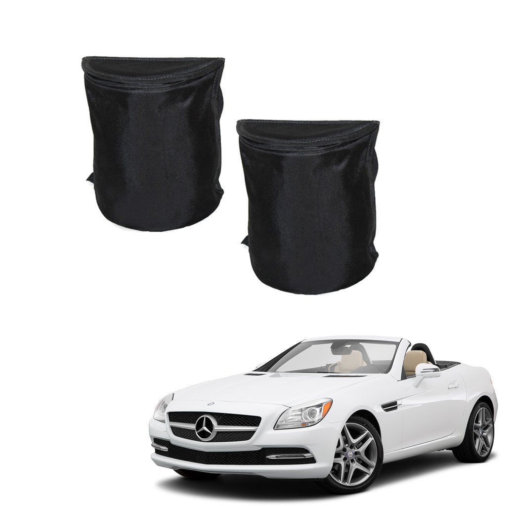Kozdiko Semi Cylindrical Car Dustbin Set of 2 Pcs for Mercedes Benz SLK