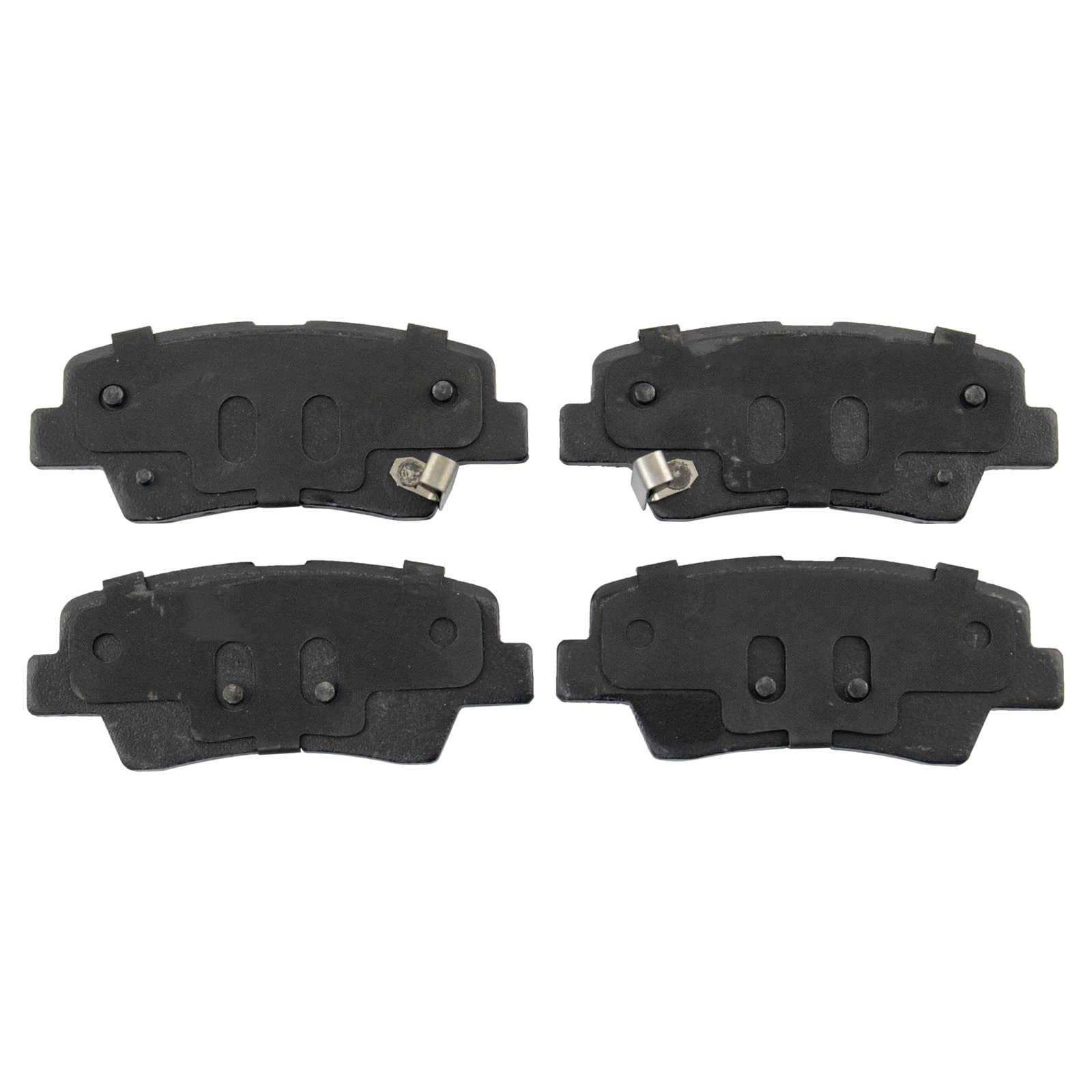 TRQ Rear Brake Pads Ceramic Compatible with 2016-2021 Hyundai Tucson 2017-2019 Kia Cadenza Sportage