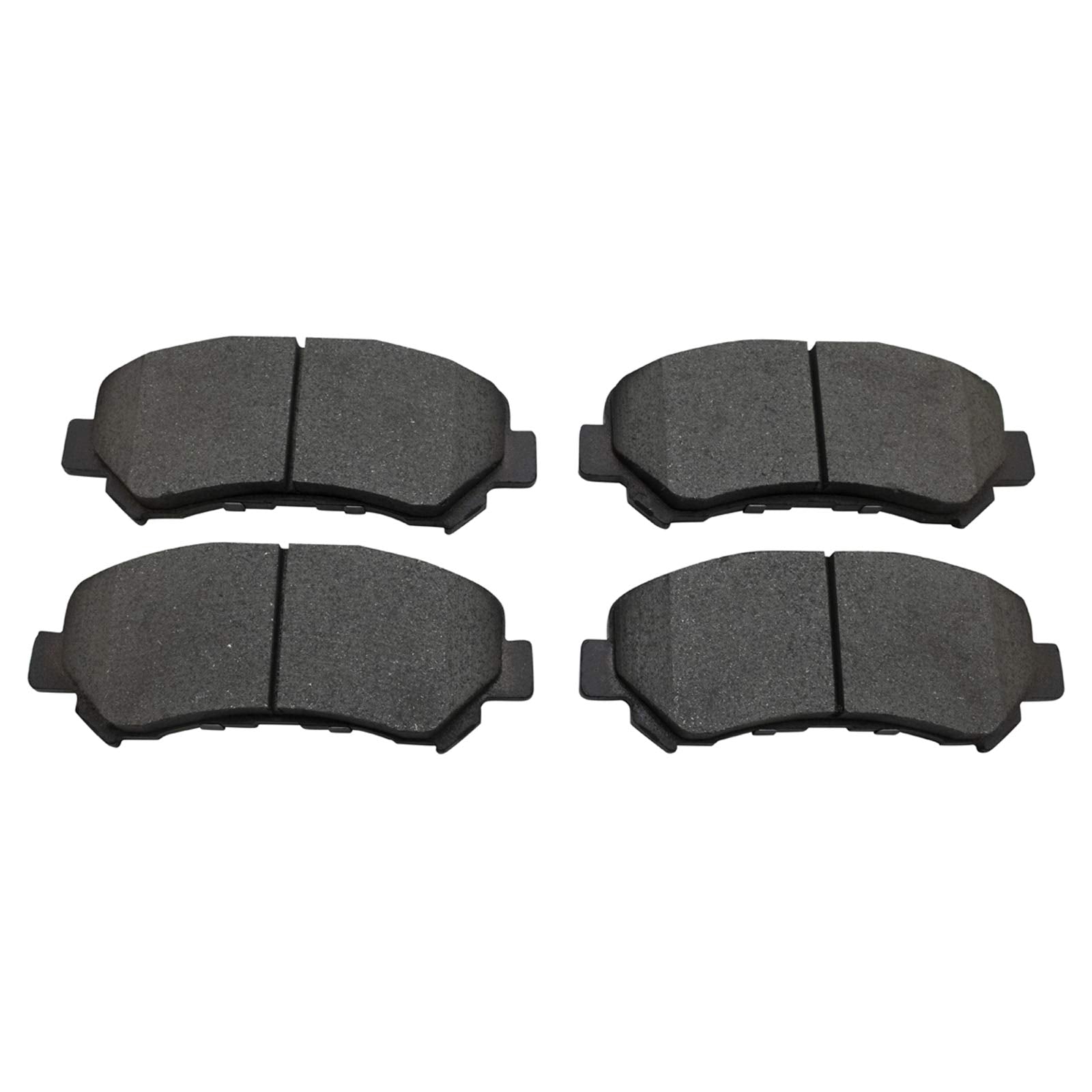 TRQ Front Brake Pads Ceramic Compatible with 2014-2017 Nissan Juke 2009-2021 Maxima 2009-2012 Sentra