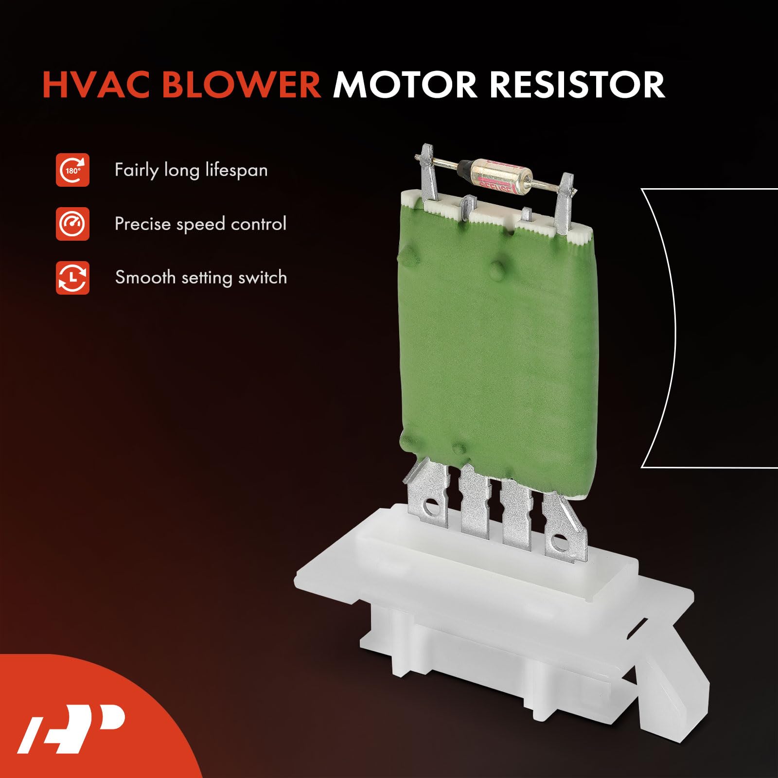 A-Premium Blower Motor Resistor Replacement for 1K0959263A Volkswagen Jetta 2005-2014 Passat 2006-2010 Tiguan 2009-2017 Beetle G