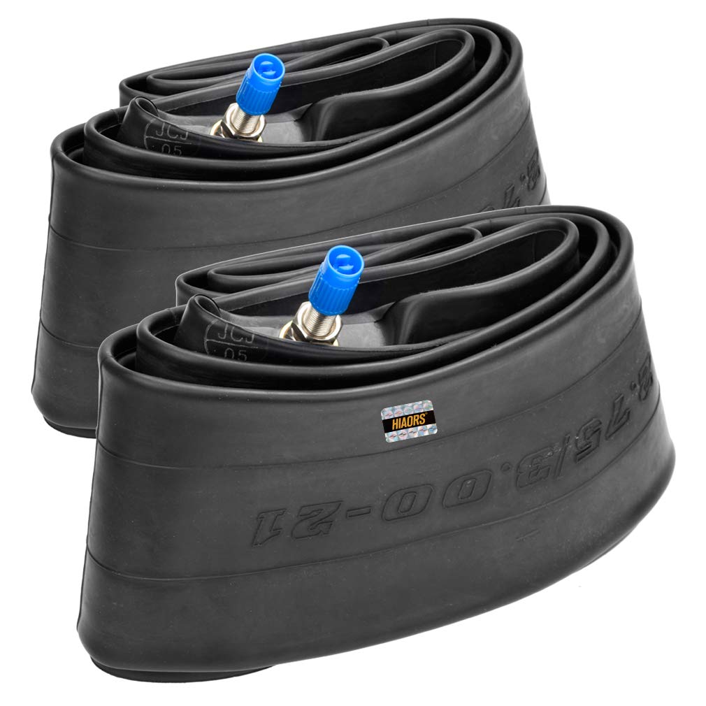HIAORS 2.75/3.00-21 80/100-21 Off Road Motorcycle Replacement Inner Tubes with Staight Valve Stem for 90/80-21, 90/90-21, 100/80