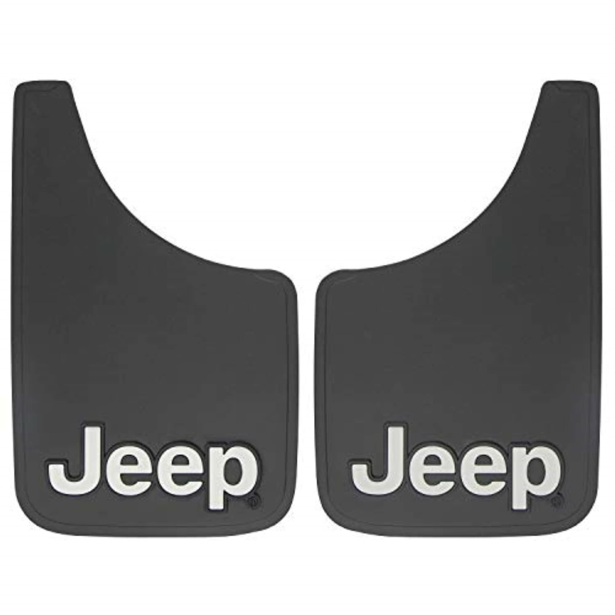 Plasticolor Jeep 9X15 Mud Guards, 9 X 15 Mud Guards (000491R01)