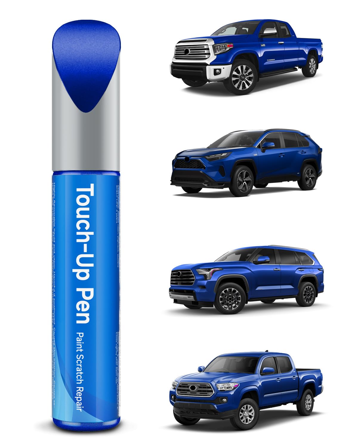 Touch Up Paint Compatible with Toyota Exact Match Touch Up Paint Car Scratch Repair (Blue Crush(8W7))