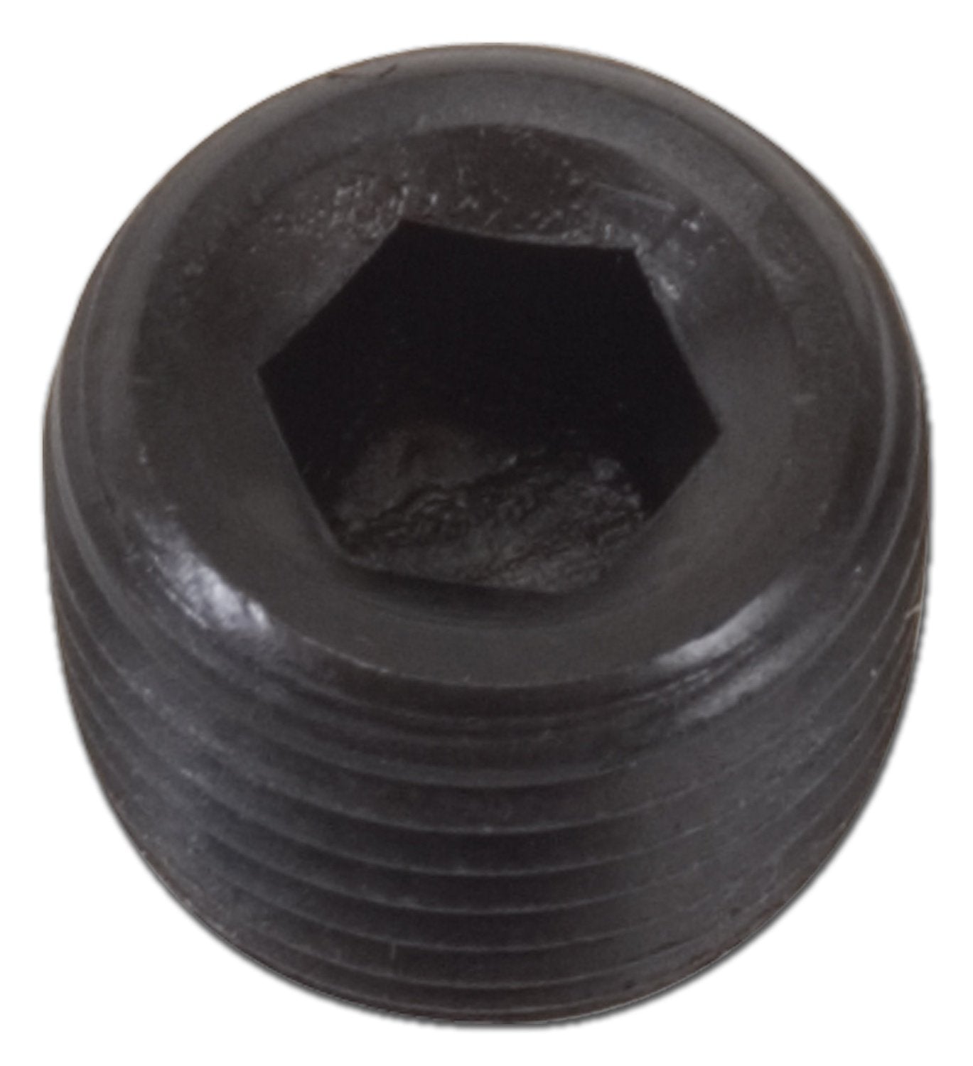 Edelbrock 9126 Pipe Plug, gloss black