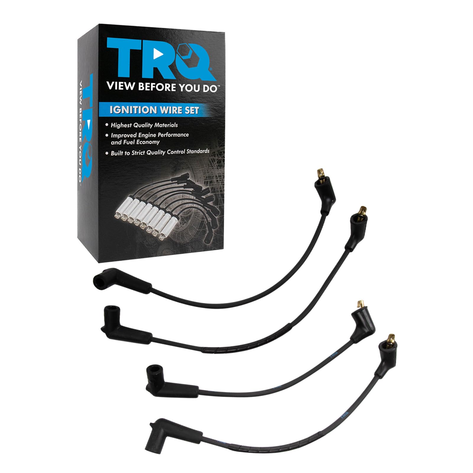 Trq Spark Plug Wire Set Compatible With 2004-2011 Mazda Rx-8