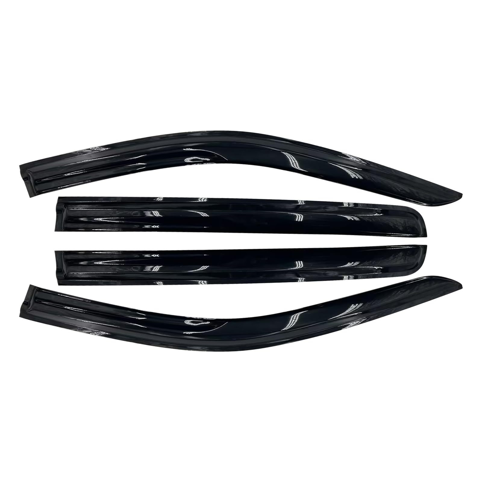 Sontian Tape-On Side Window Visor Deflectors Rain Guards For 2019-2024 Chevy Silverado/Gmc Sierra 1500/2500Hd/3500Hd Window Rain