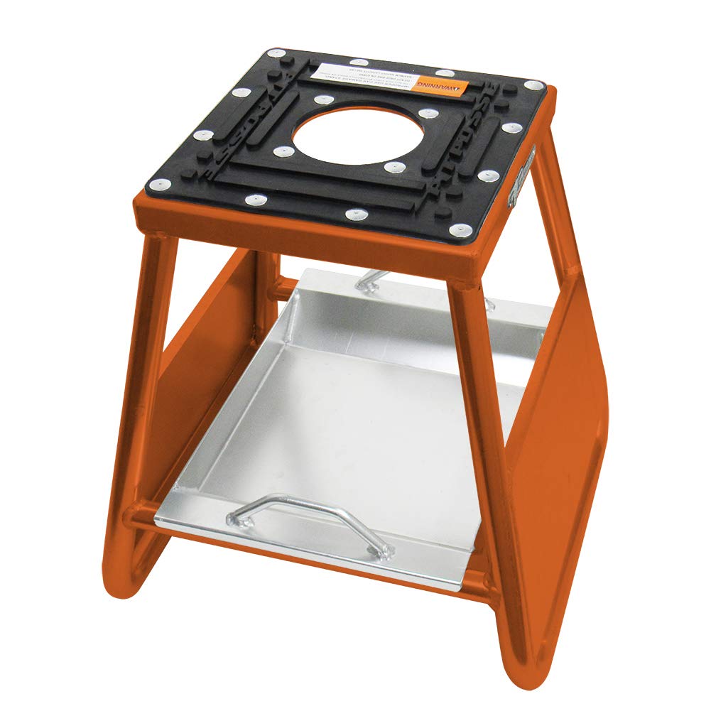 Pit Posse PP277O Motorcycle Panel ID Stand Fits Motocross Dirt Bike MX - Compatible with Yamaha Honda Kawasaki Suzuki KTM - Incl