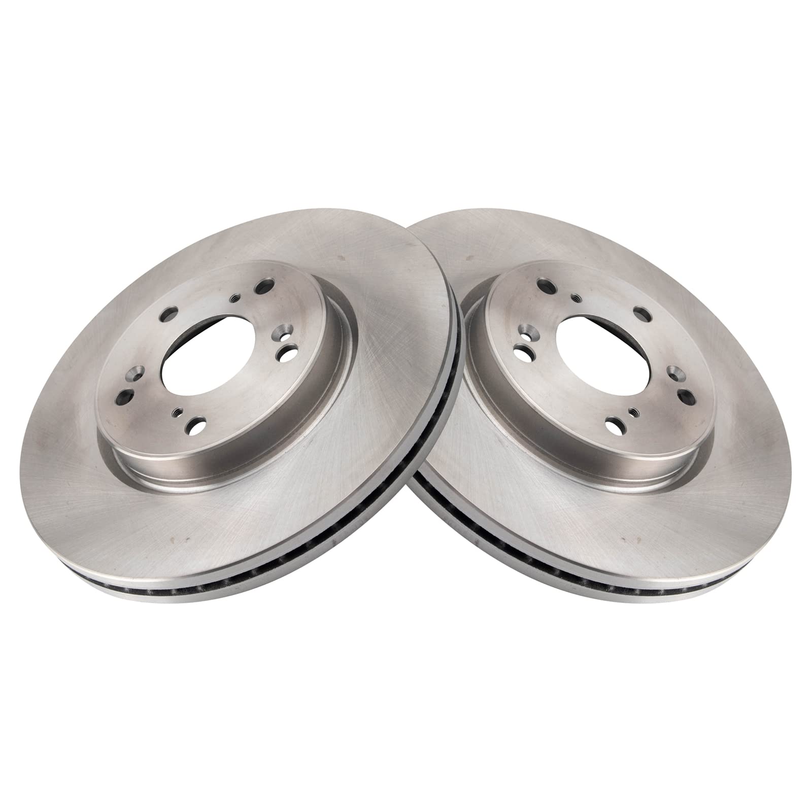 Trq Front Brake Rotors Set Vented Compatible With 2016-2022 Honda Hr-V