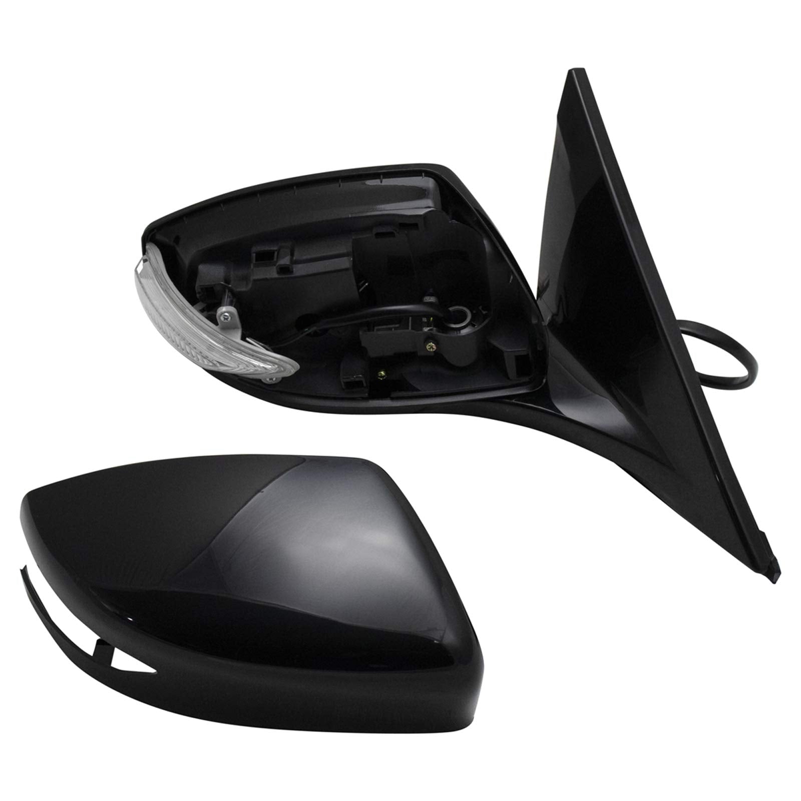 Trq Right Mirror Passenger Side Compatible With 2016-2021 Nissan Maxima Ni1321258