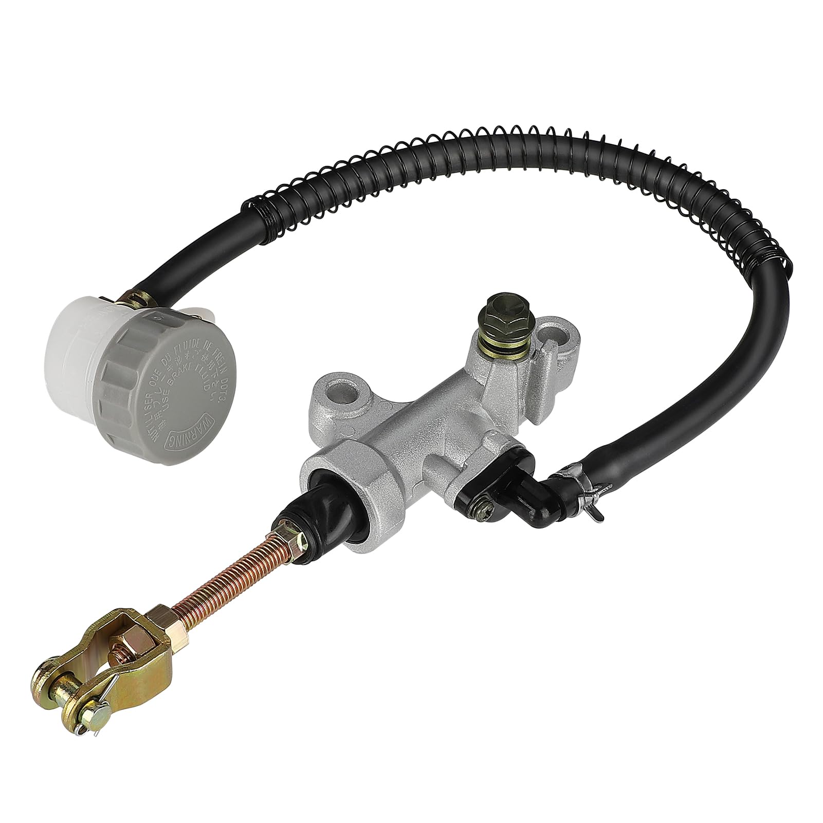 M Mati Rear Foot Brake Master Cylinder For Yamaha Warrior 350 Yfm350X 1990-2004 3Gd-2583V-10-00