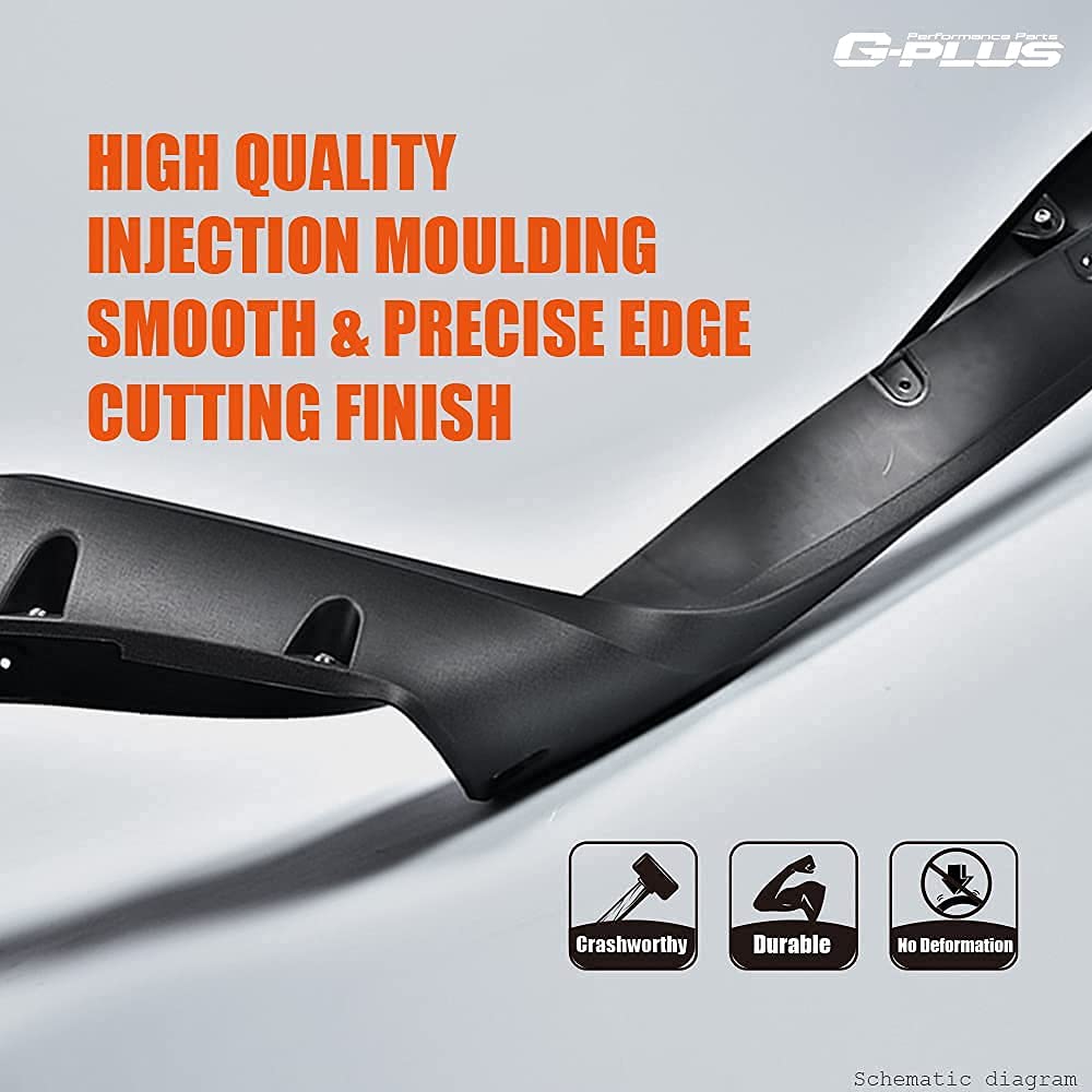 G-PLUS Fender Flares Fit for 2007-2013 Chevy Silverado 1500 2500HD/3500HD (78.7/97.6 Bed Fleetside Models Only/Not Compatibl