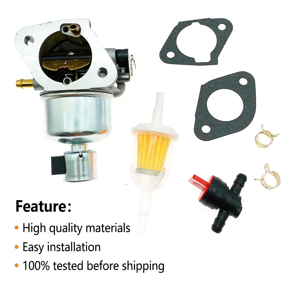 jinauxicon Carburetor for Kawasaki FR651V FS651V FR691V 23 HP Engines, Replaces 15004-0986, 15004-0828, 15004