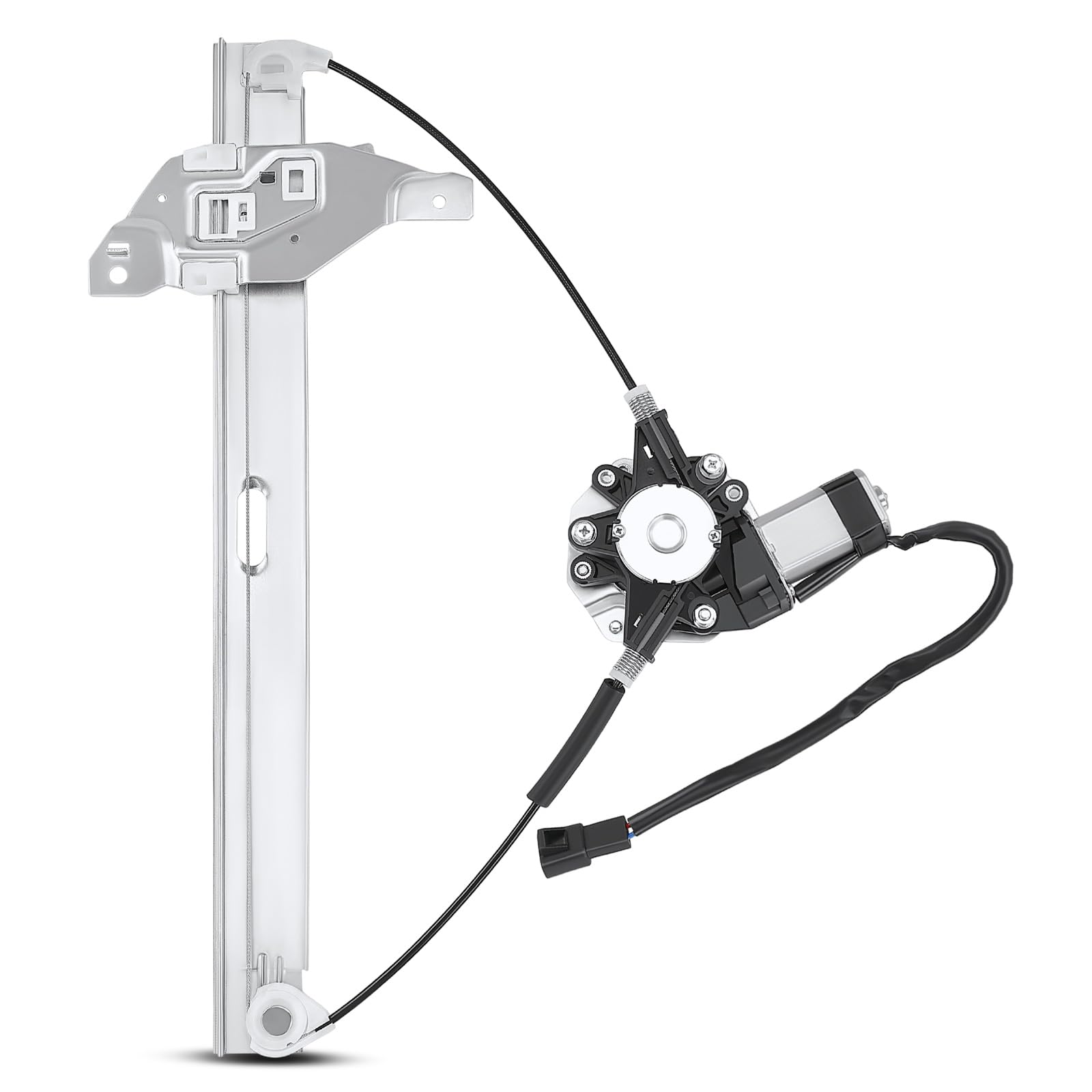 YHTAUTO Front Driver Side Power Window Regulator with 2-Pin Motor Assembly Compatible with Chevrolet Impala 2006-2013 3.5L 3.6L 