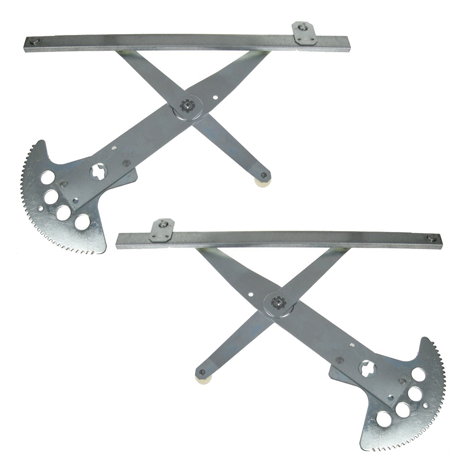 Trq Front Power Window Regulator Set Compatible With 2004-2005 Chevrolet Classic 1997-2003 Malibu 1997-1999 Oldsmobile Cutlass