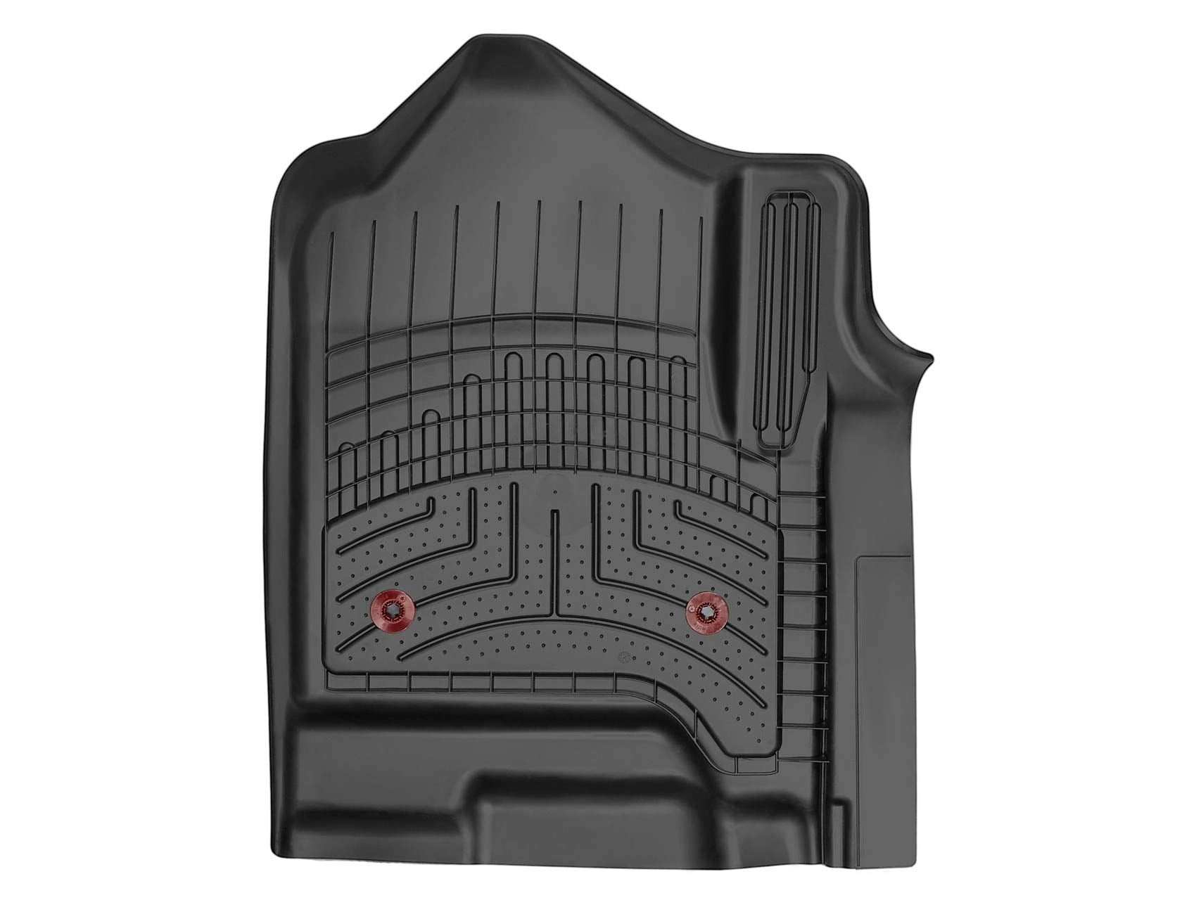 Weathertech Floorliner Hp Custom Fit Floor Mats For Hyundai Santa Cruz, Tucson, Tucson Hybrid - 1St Row (4416781Im), Black
