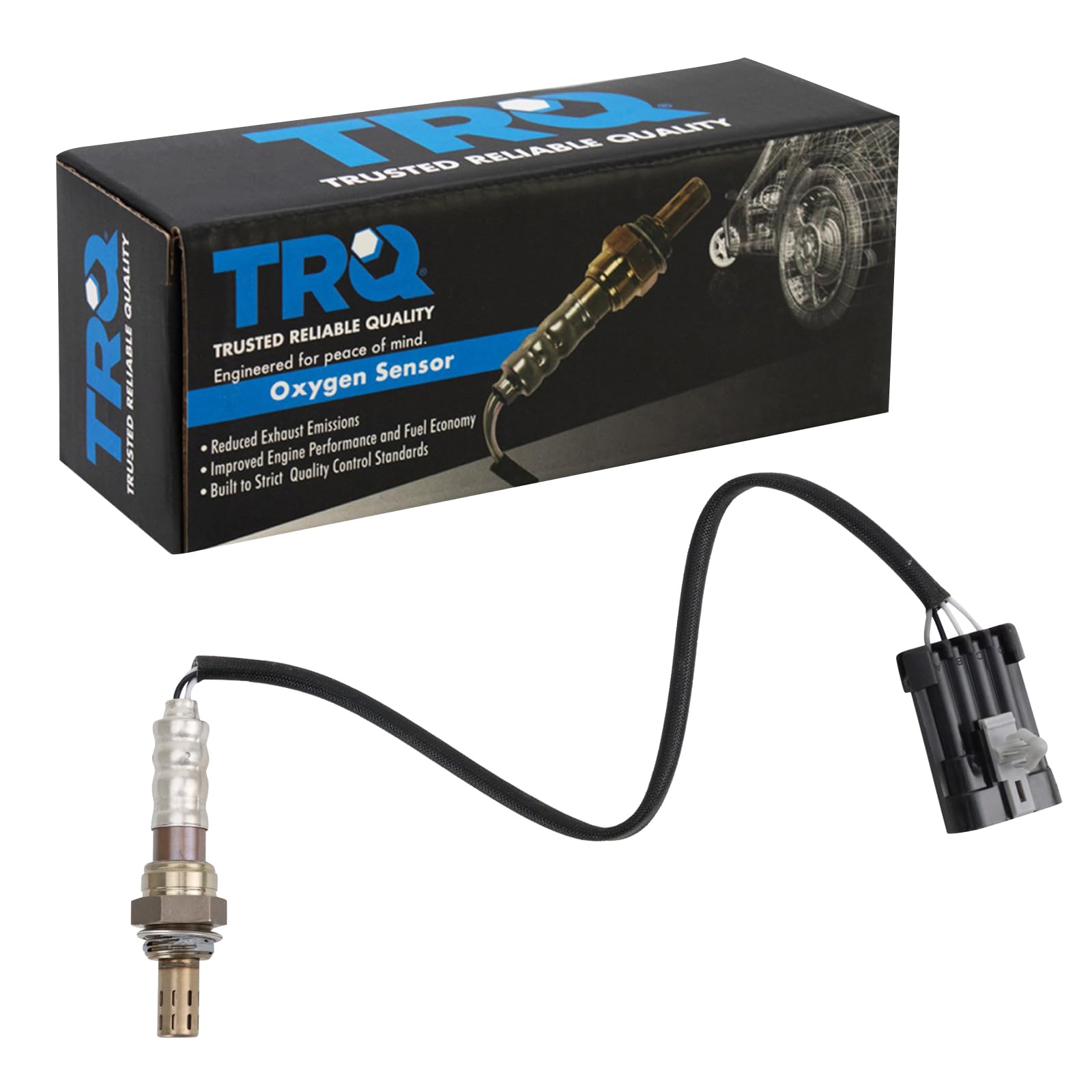 Trq Direct Fit O2 Oxygen Sensor For Acura Buick Chevy Gm Truck Van Cadillac