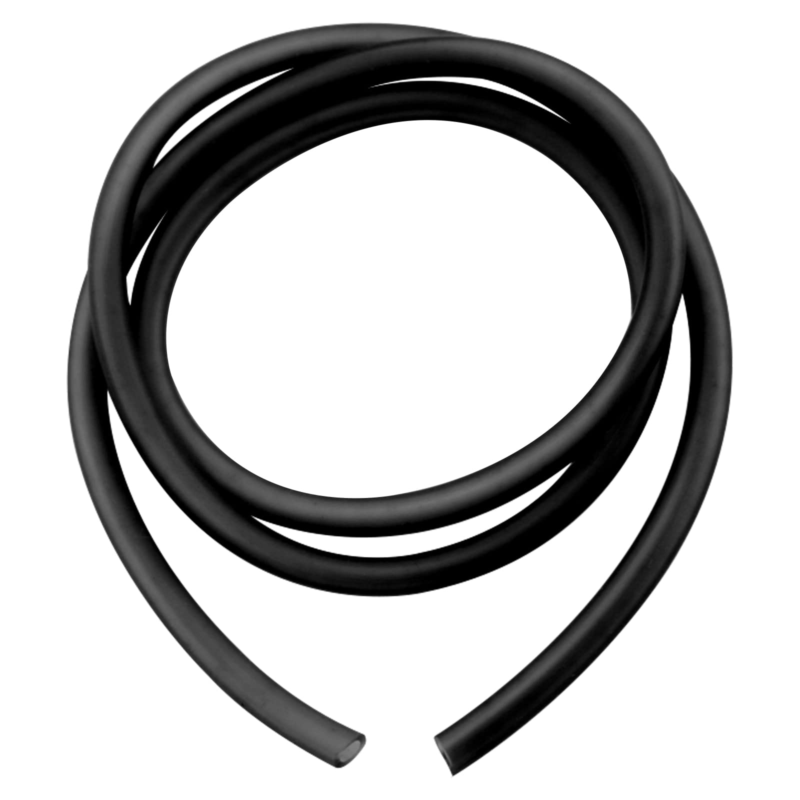 New Olym 0.2''X39''(5Mm X 1M) Universal Fuel Vent Line Hose Petrol Gas Oil Tube Pipe Repleacment For Atv Dirt Bike Go Kart Moped Pocket Bike Black