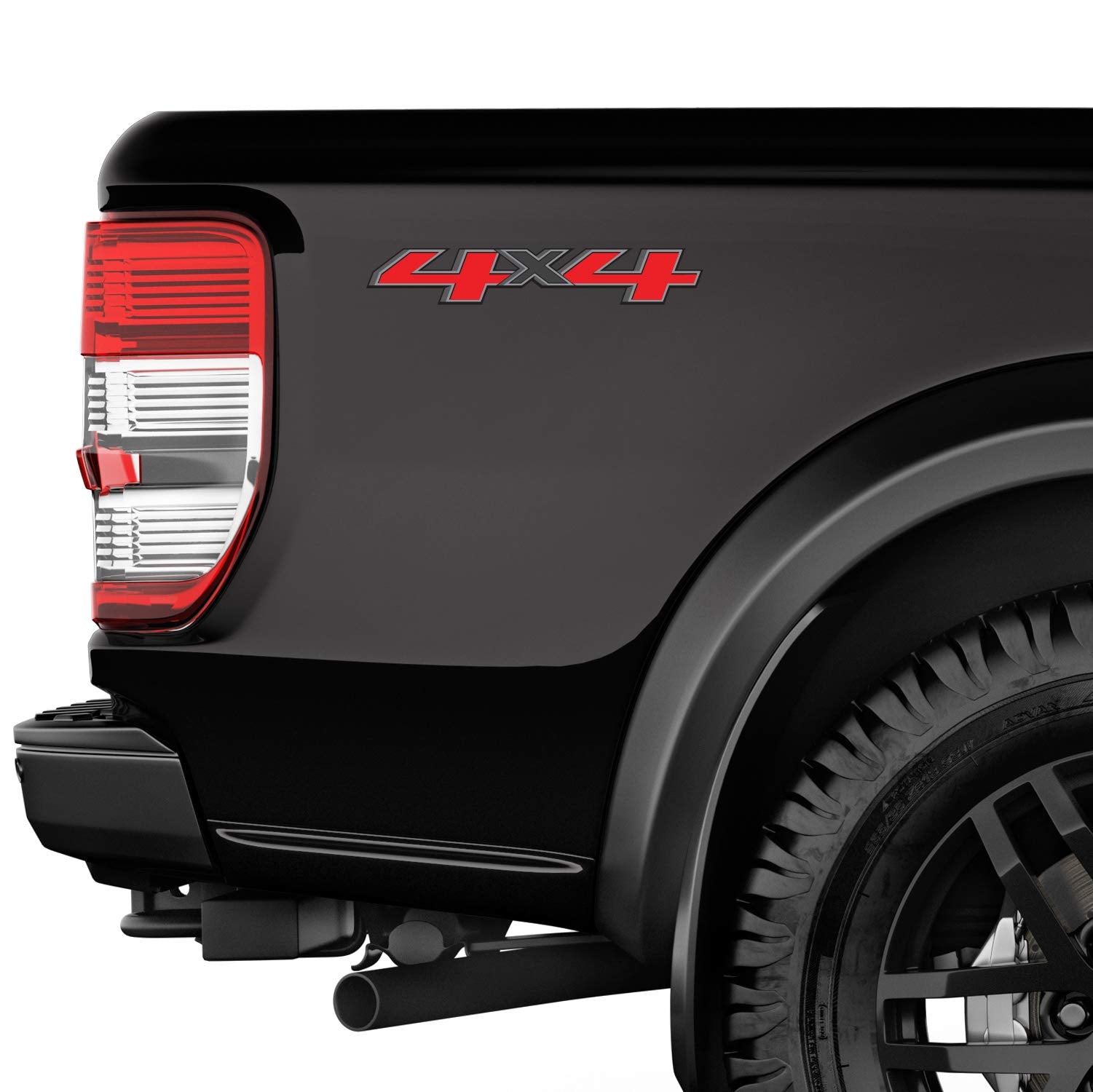 4X4 Truck Decals 2014-2017 Bedside Replacement Stickers (Oem 4Pcs)