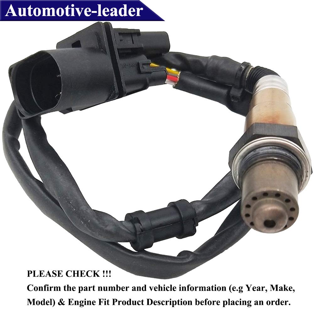 Automotive-Leader 0258007057 17014 Wideband Afr Upstream Oxygen Sensor 1 Lsu-4.2 5 Wires For Audi Tt A4 1.8L A8 Quattro 4.2L, Touareg 4.2L Passat 1.8L Eurovan 2.5 2.8 Beetle 2.0 1.9 Golf 0258007090