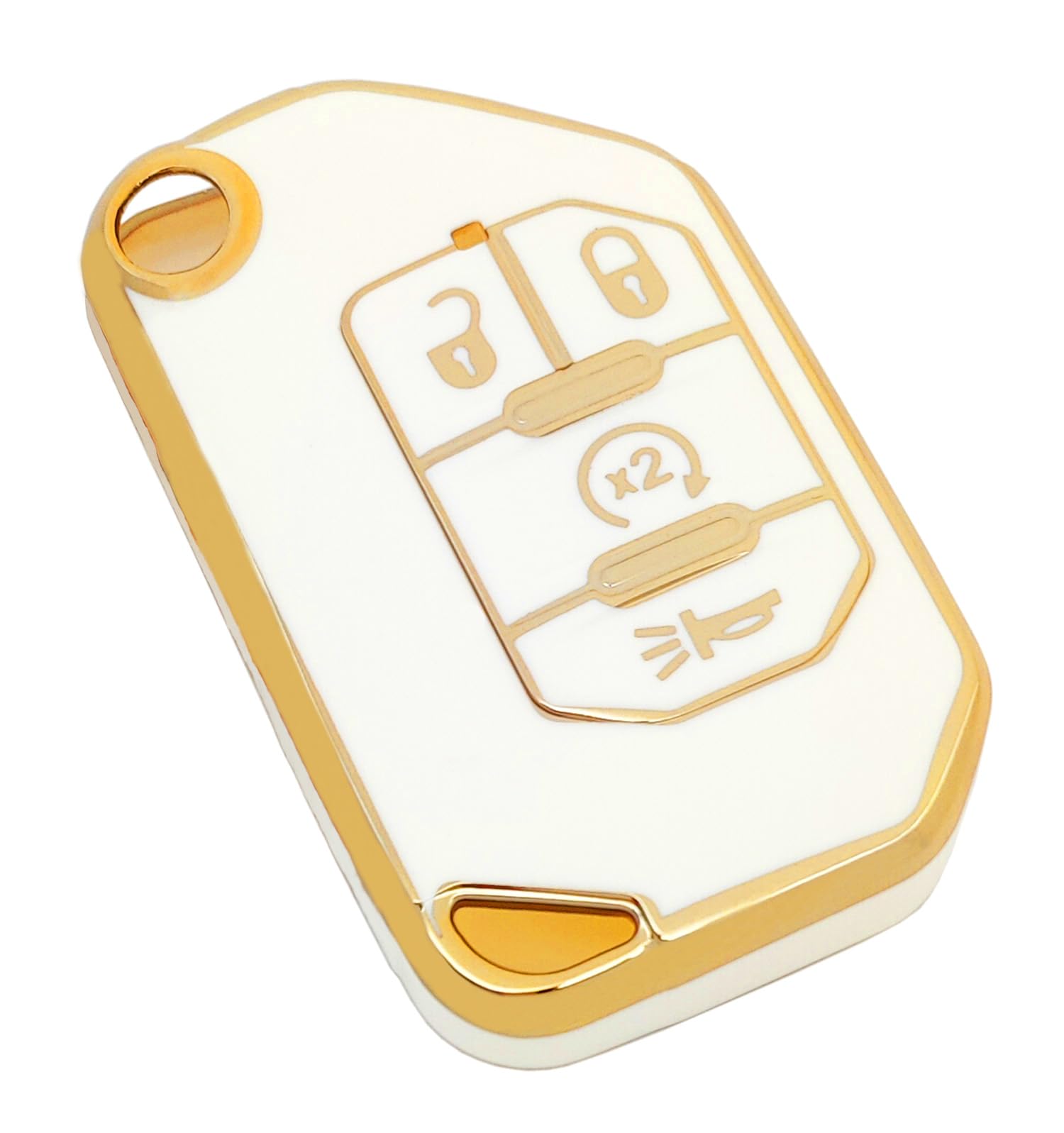 Arruweer Key Fob Cover Case Fit For 2020 2021 Jeep Wrangler Jl Jlu Rubicon Jeep Gladiator Jt Sahara Jlu