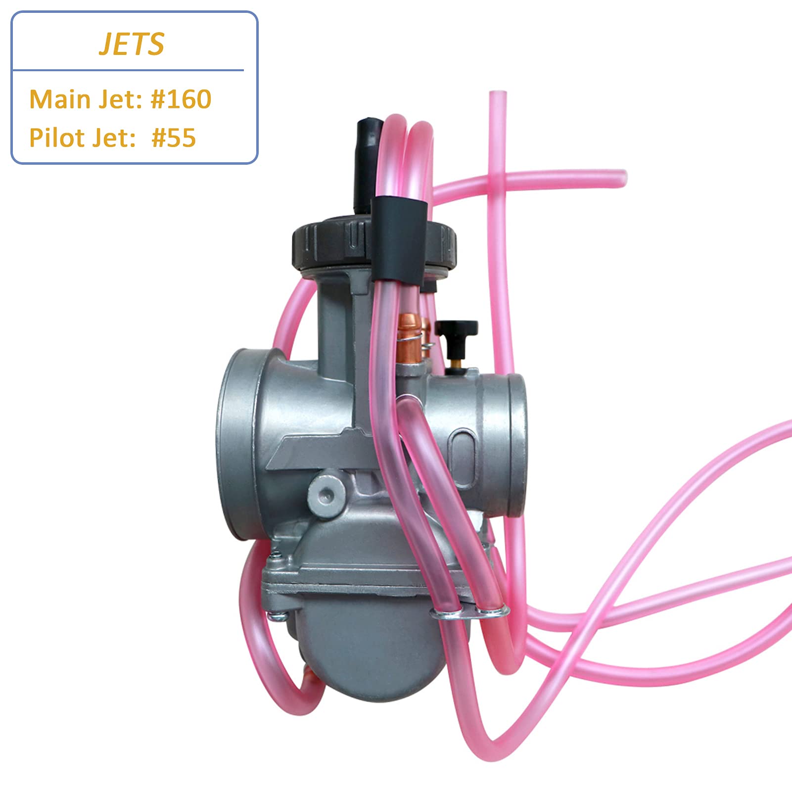 Motorcarb Air Striker Carburetor for Keihin PWK 38mm for Yamaha YZ250 Suzuki RM125 RM250 Honda CR250 CR500 Kawasaki KX125 KX250