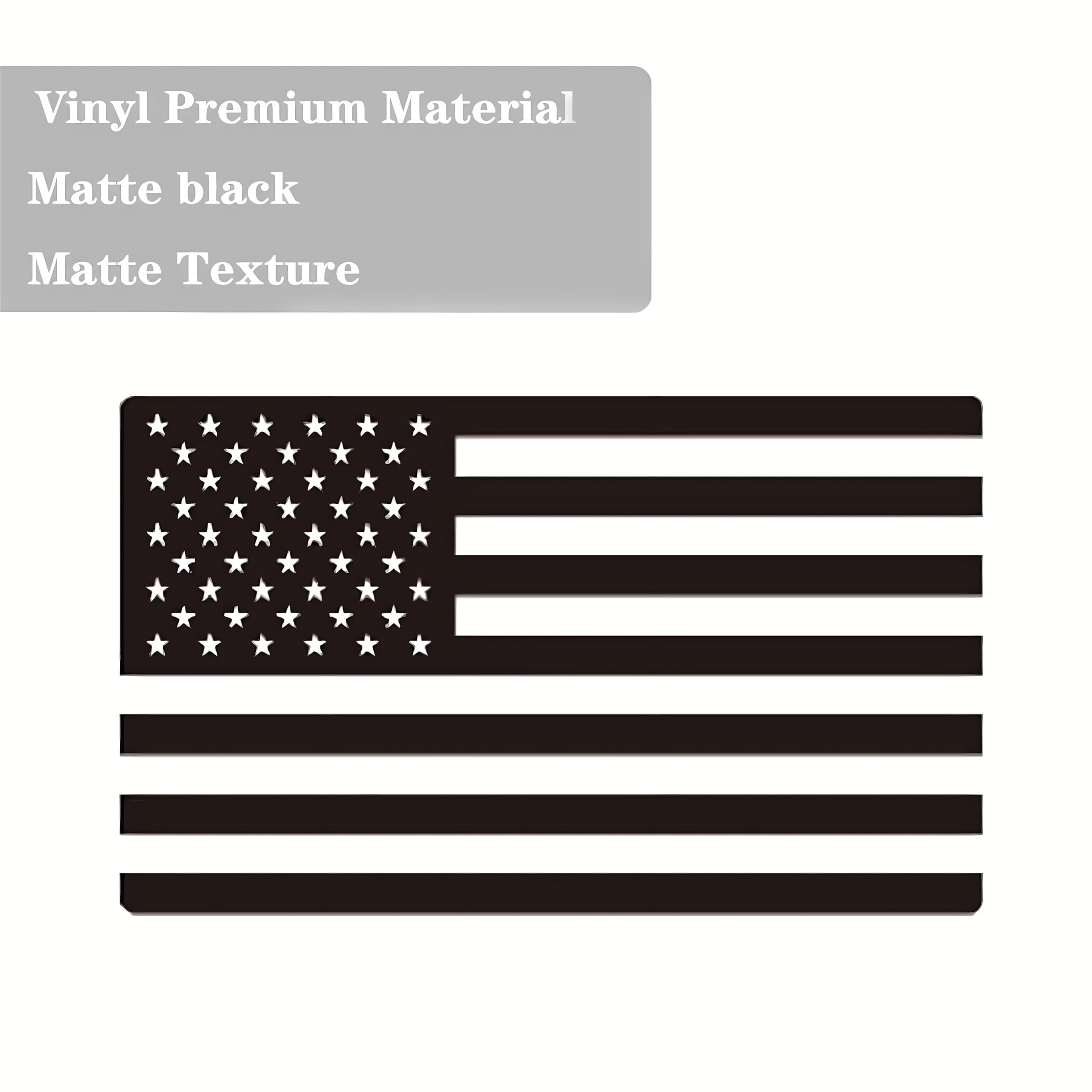 Alicatong Fits Chevy Silverado And Gmc Sierra 2019-2022 2023 2024 Rear Middle Back Sliding Window American Us Flag Vinyl Decal,