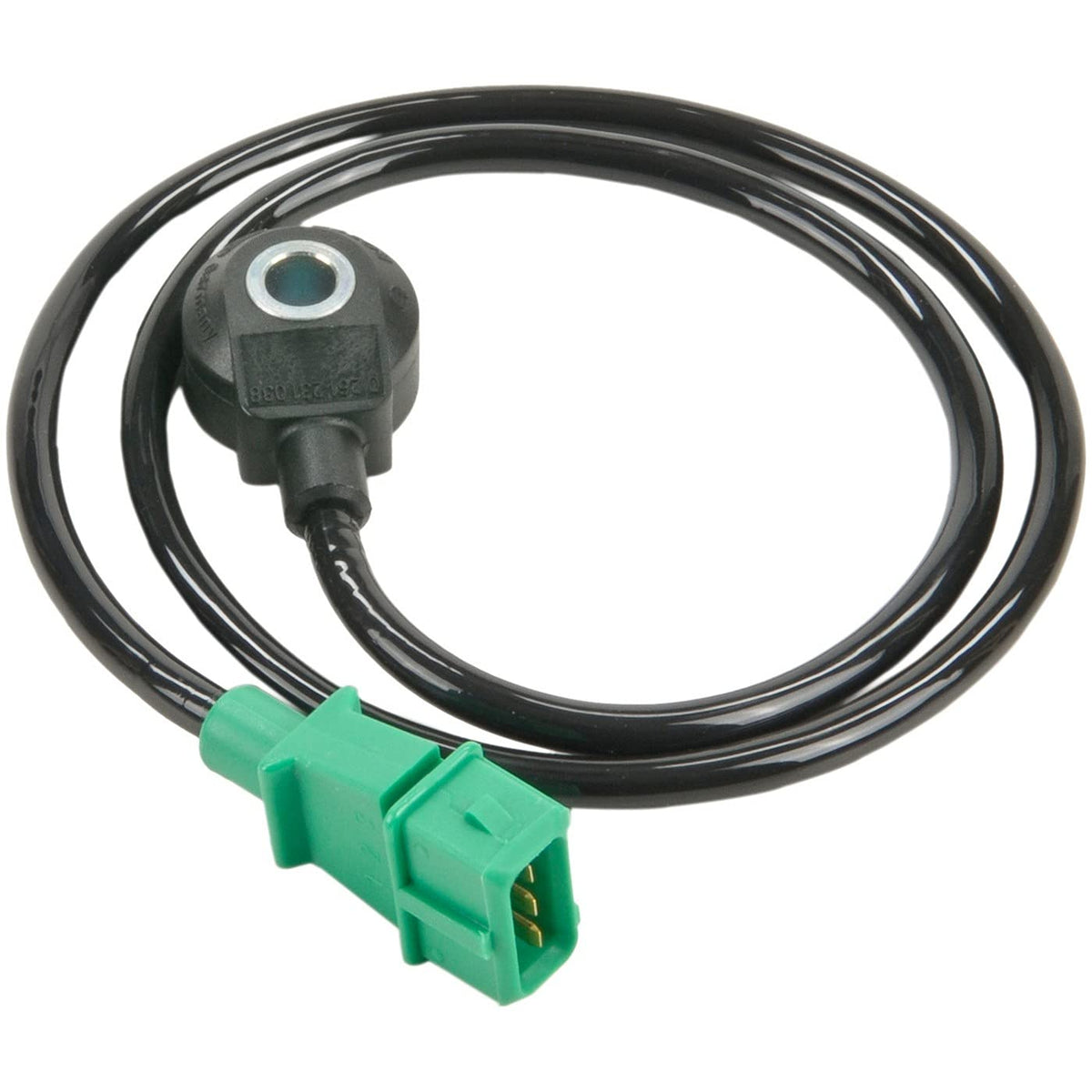 Bosch 0261231038 Oe Engine Knock Sensor - Compatible With Select Audi 80, 90, 100, 4000, 5000, A4, A6, A8, Rs6, S4, S6, S8; Volkswagen Cabriolet, Corrado, Golf, Jetta, Passat, Scirocco, Touareg