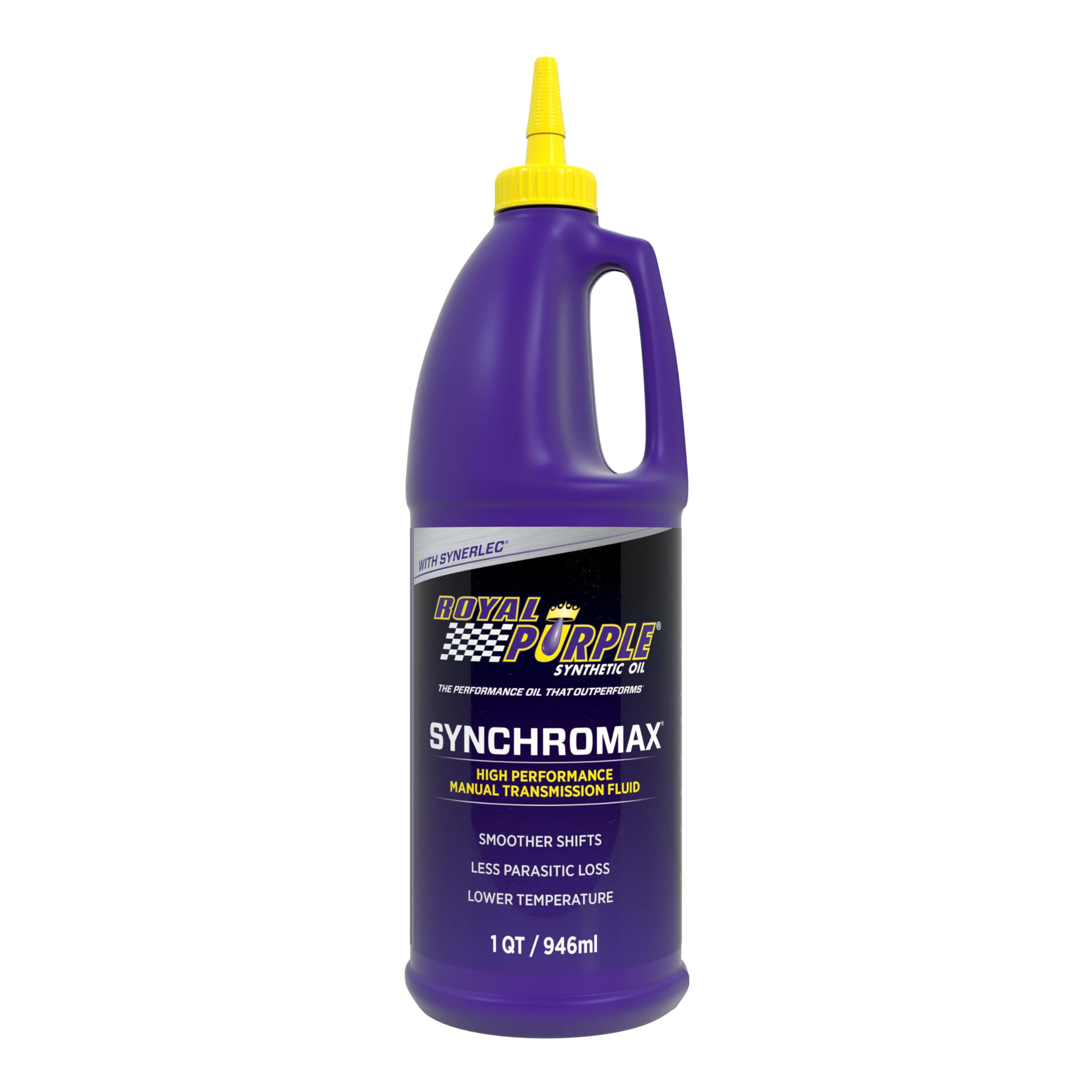Royal Purple 01512 Synchromax Manual Transmission Fluid - 1 Quart (Pack Of 6)