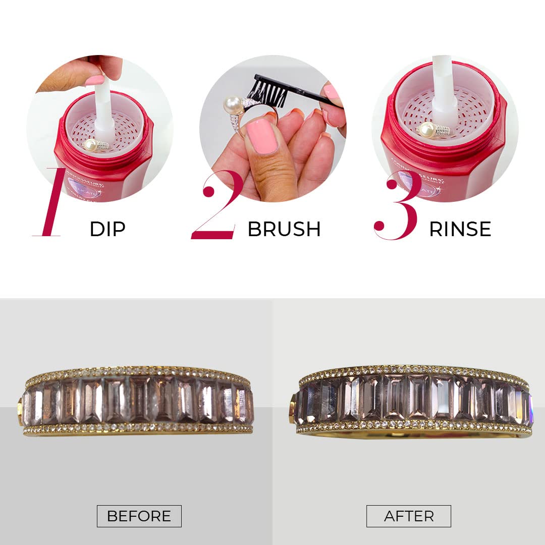 Connoisseurs Delicate Jewelry Cleaner Solution, 8 Ounce