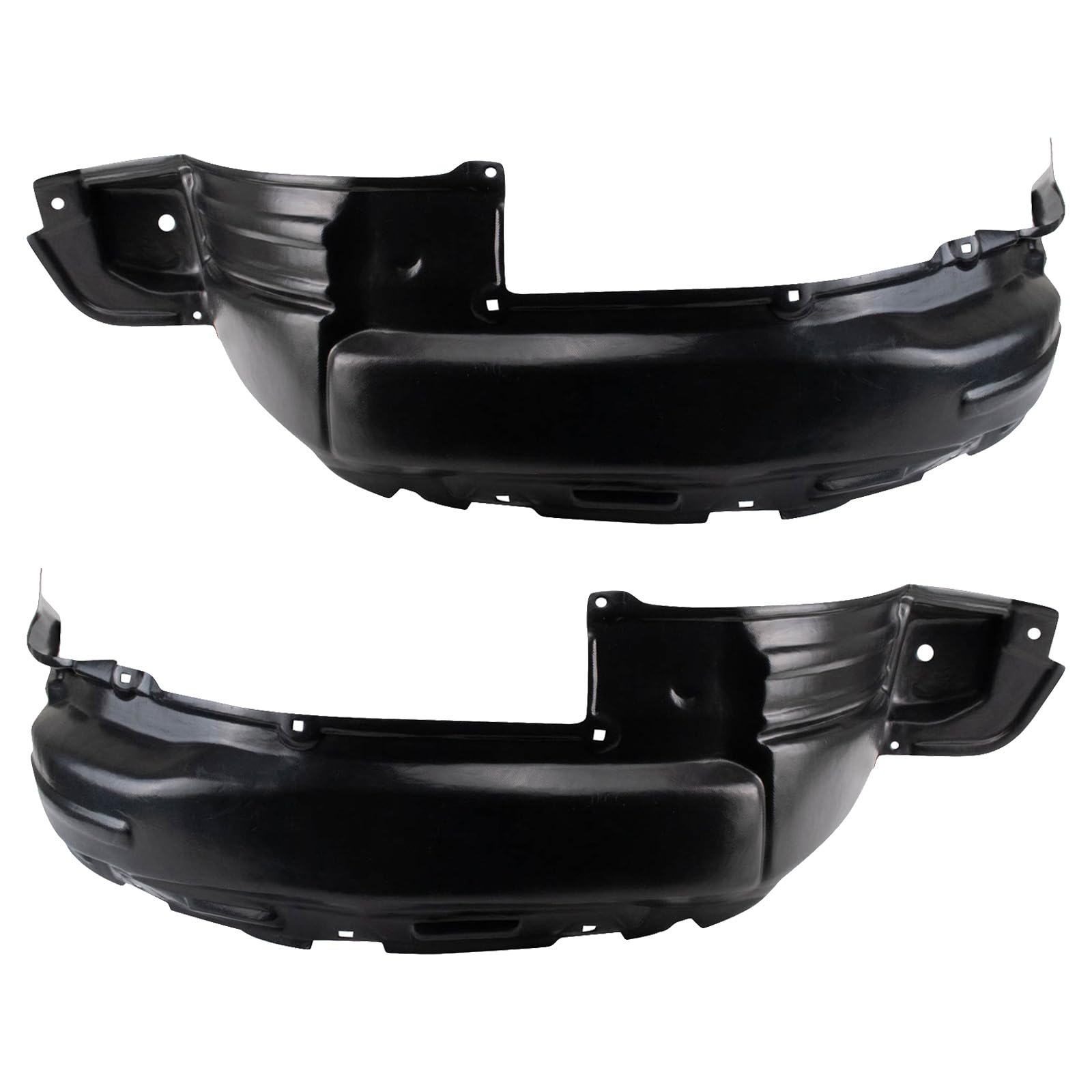 Trq Inner Fender Liner Set Compatible With 2010-2013 Lexus Gx460 Lx1248112 Lx1249112