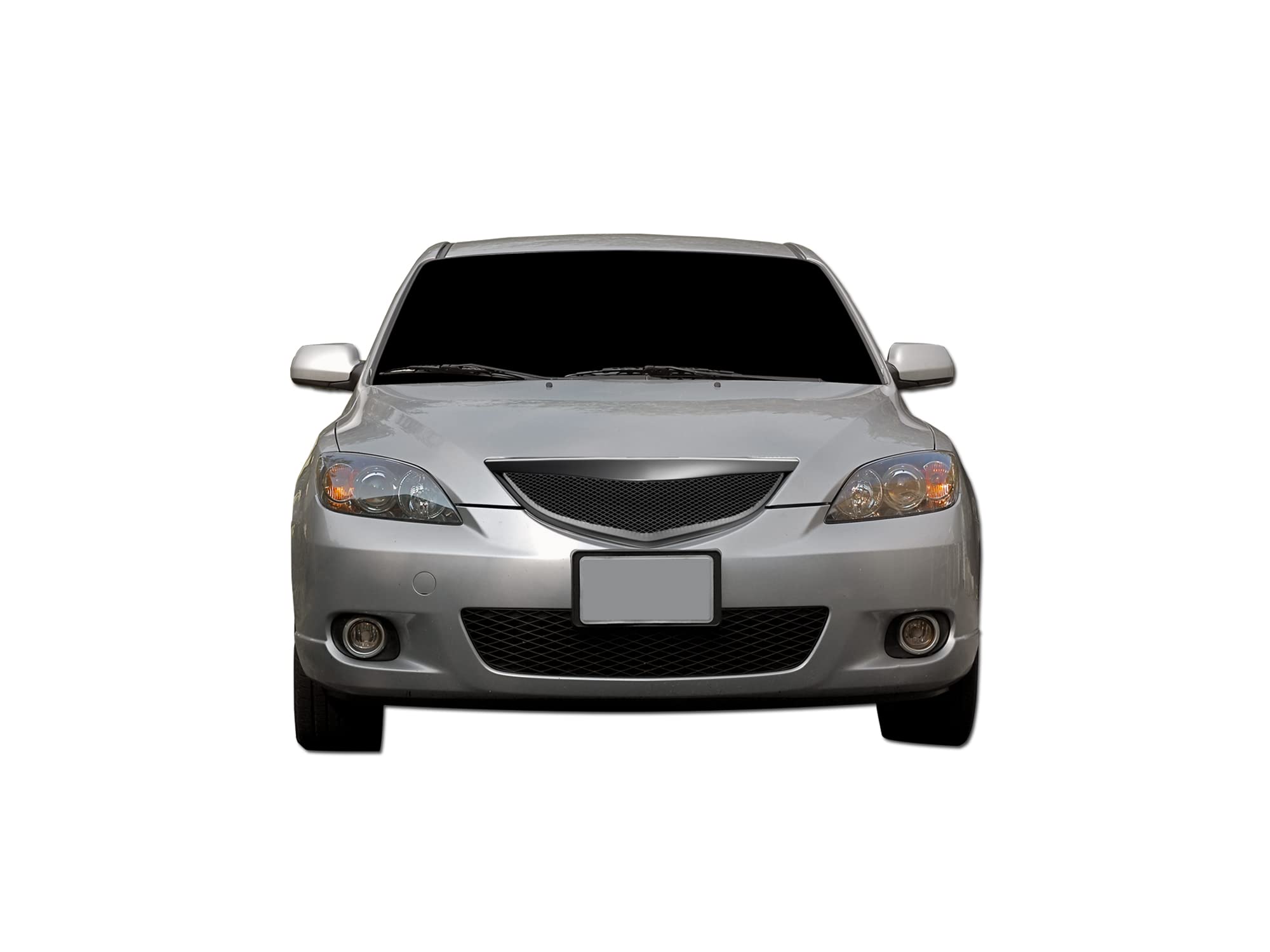 Armordillo 2004-2006 Mazda Mazda3 Sedan Mesh Grille Matte Black