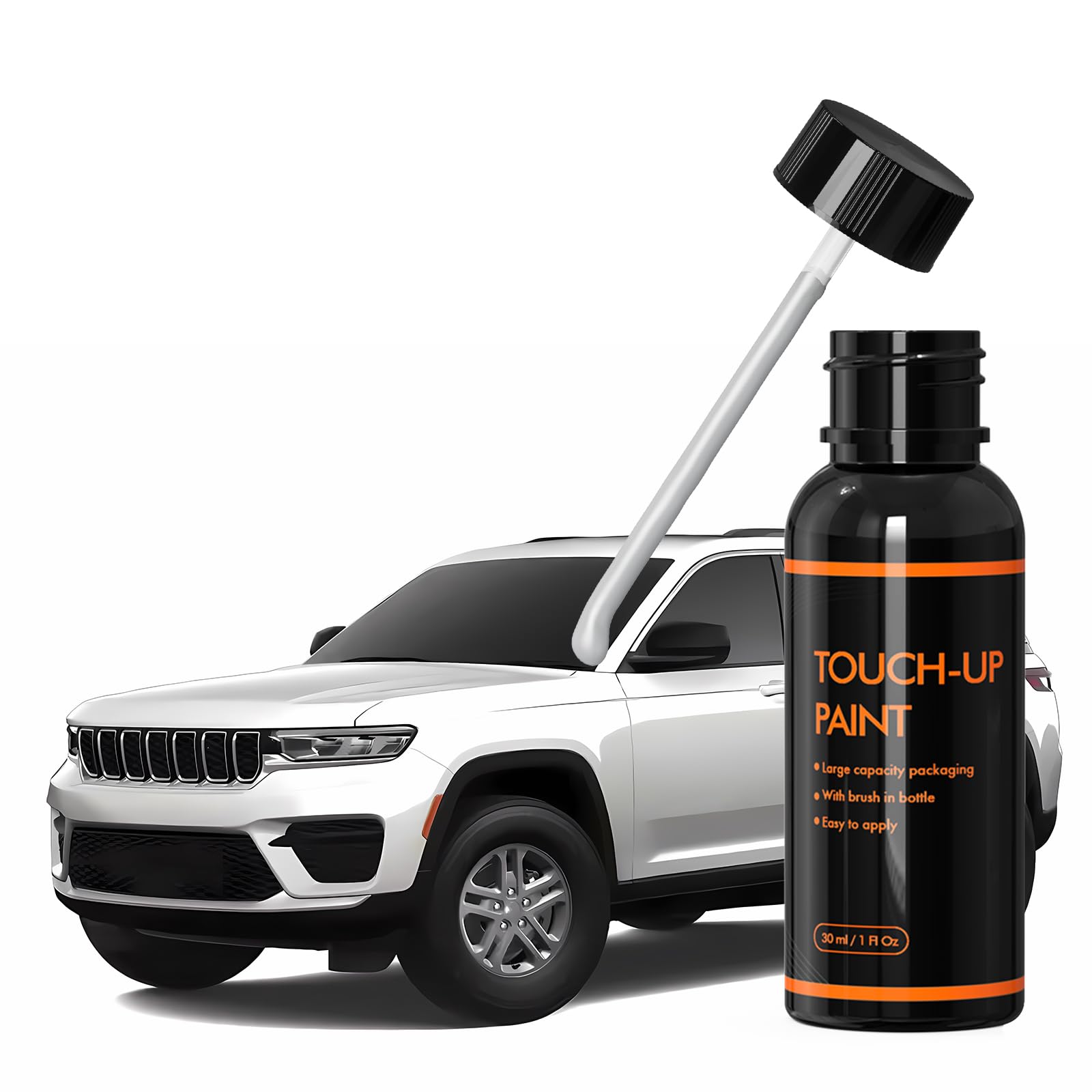 Xtryfun Ps2 Bright Silver Touch Up Paint For Jeep, Diy Car Paint Scratch Repair Kit, Automotive Paint, Quick & Easy Fix Scratch