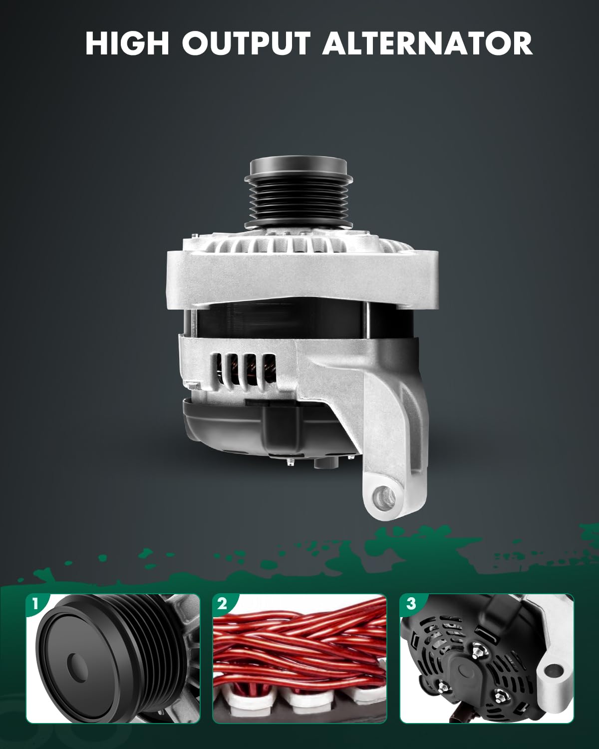 SCITOO Alternator Fit for Dodge Grand Caravan 2001-2007 Town & Country 2001 2002 2003 2004 2005 2006 2007 AND0293 13871