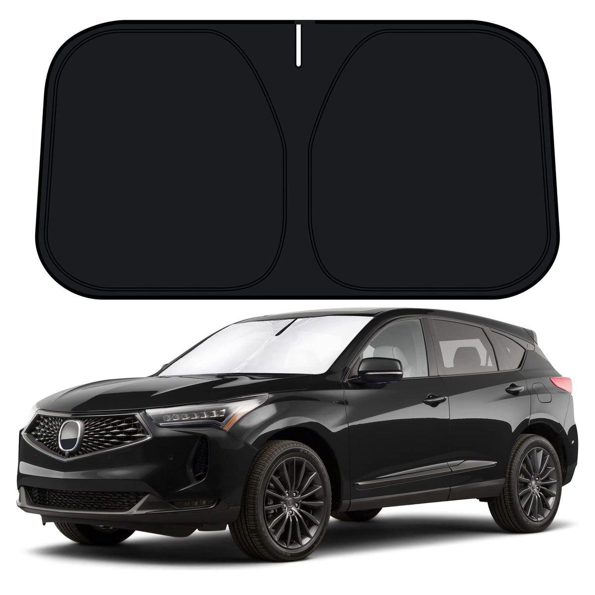 D-Lumina Windshield Sun Shade For 2019 2020 2021 2022 2023 Acura Rdx Accessories, Front Window Sunshade Sun Visor Protector Bloc