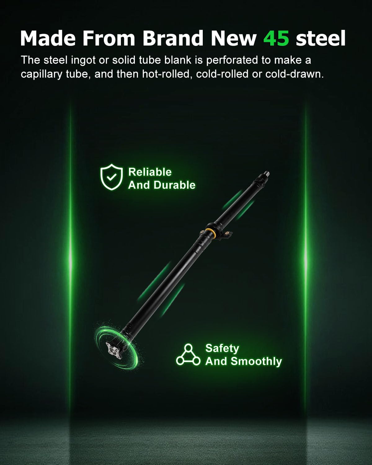 Scitoo 61'' Rear Drive Shaft Assembly Propeller Shaft Compatible For Subaru Forester 2.5L 2009-2012 936-902 65-7005 27111Sc021 2