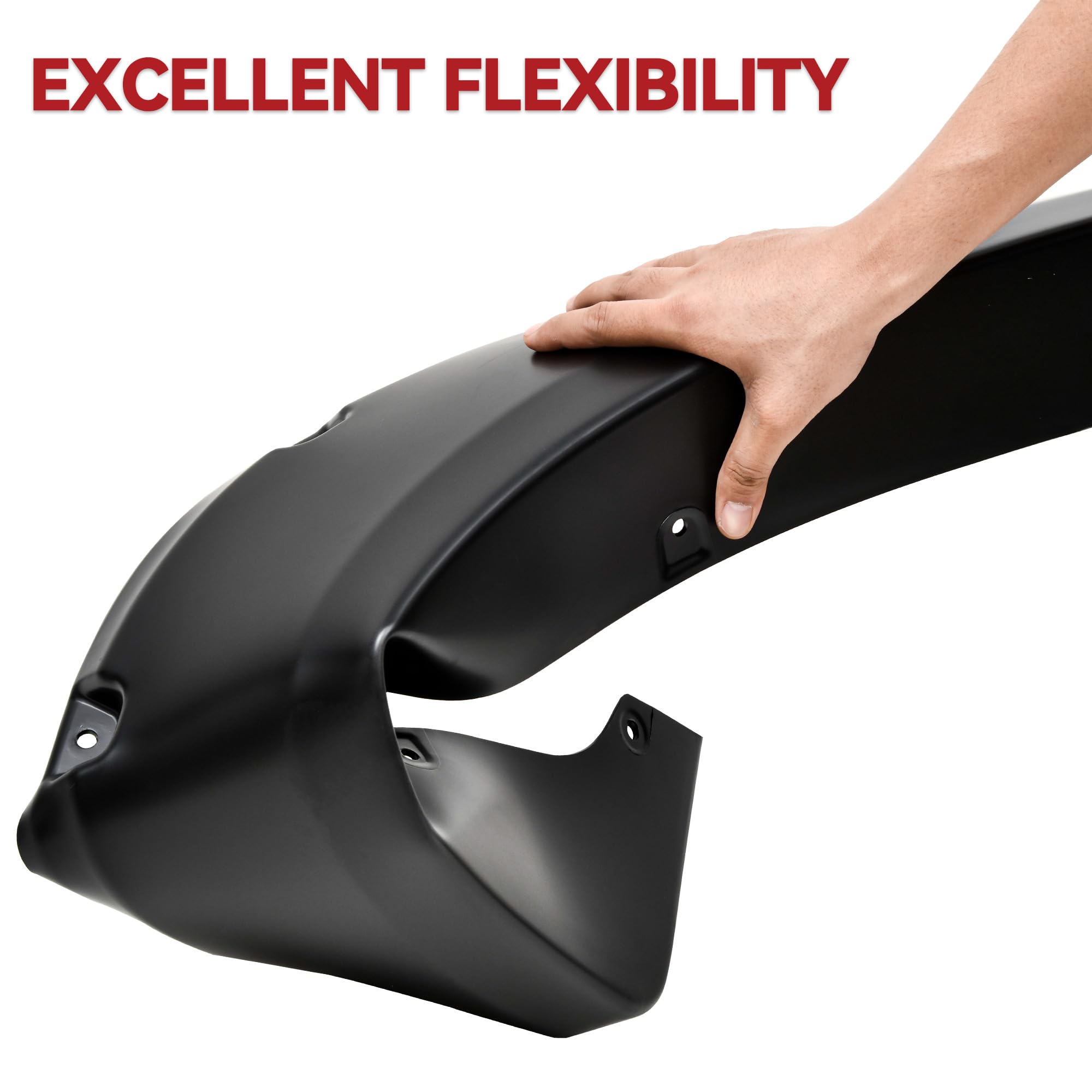 Ledkingdomus Fender Flares Kit Compatible With 2002-2008 Dodge Ram 1500; 2003-2009 Ram 2500 3500 (Fleetside Models Only), Pocket